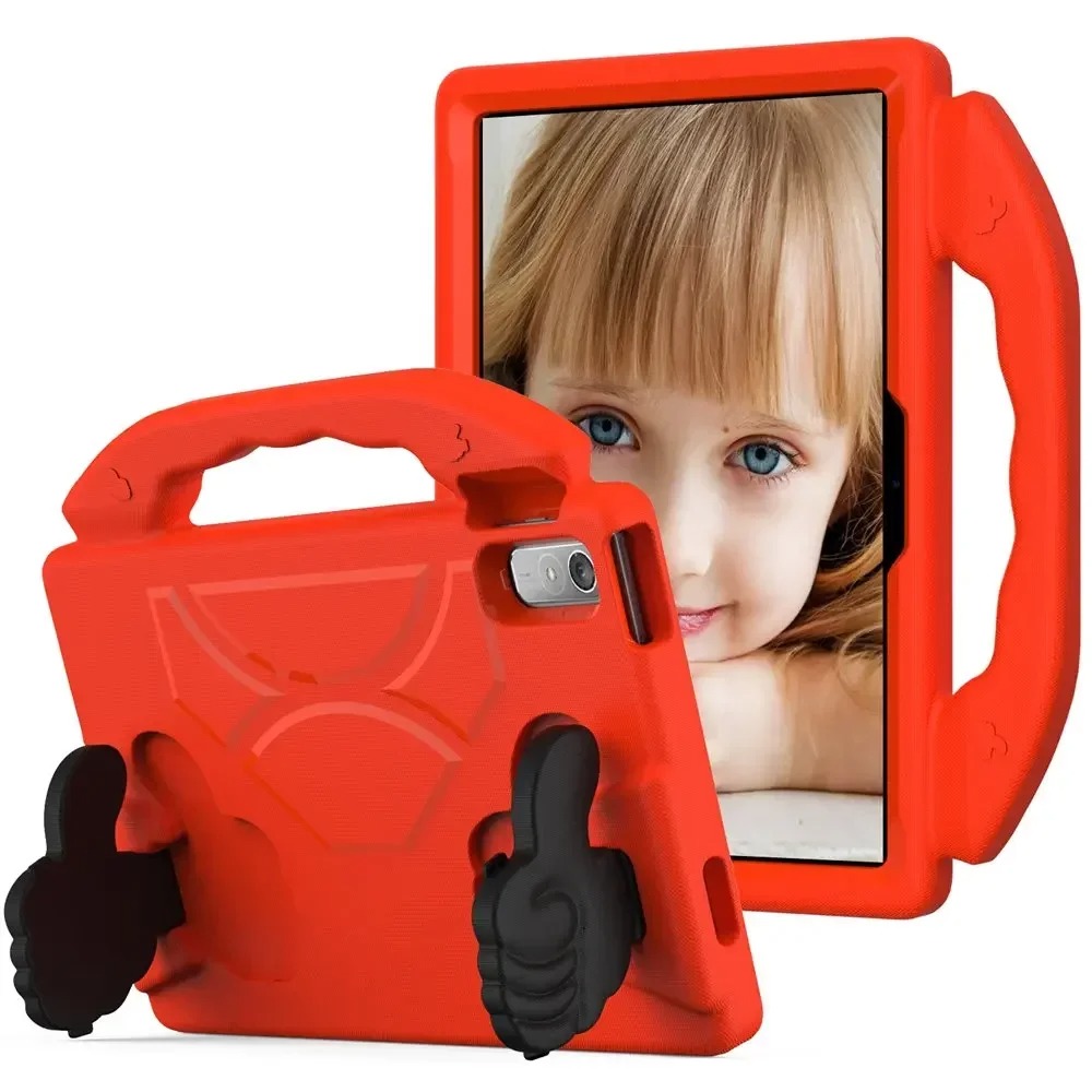 FUNDA DE GOMA CON DISEÑO LIKE PARA TABLET LENOVO M10 5G ROJO - 1