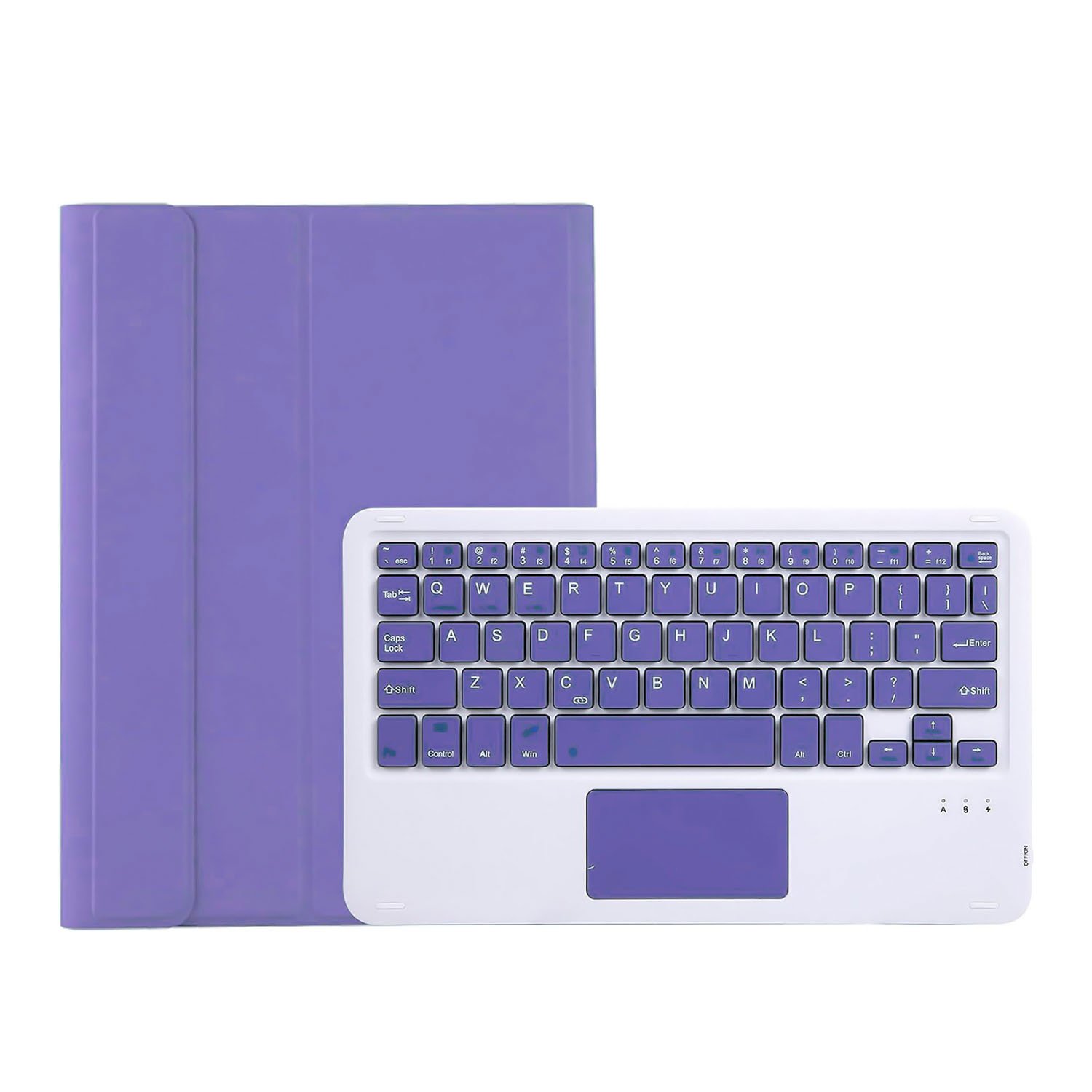 FUNDA CON TECLADO PARA IPAD PRO 13 2024 MORADO - 1