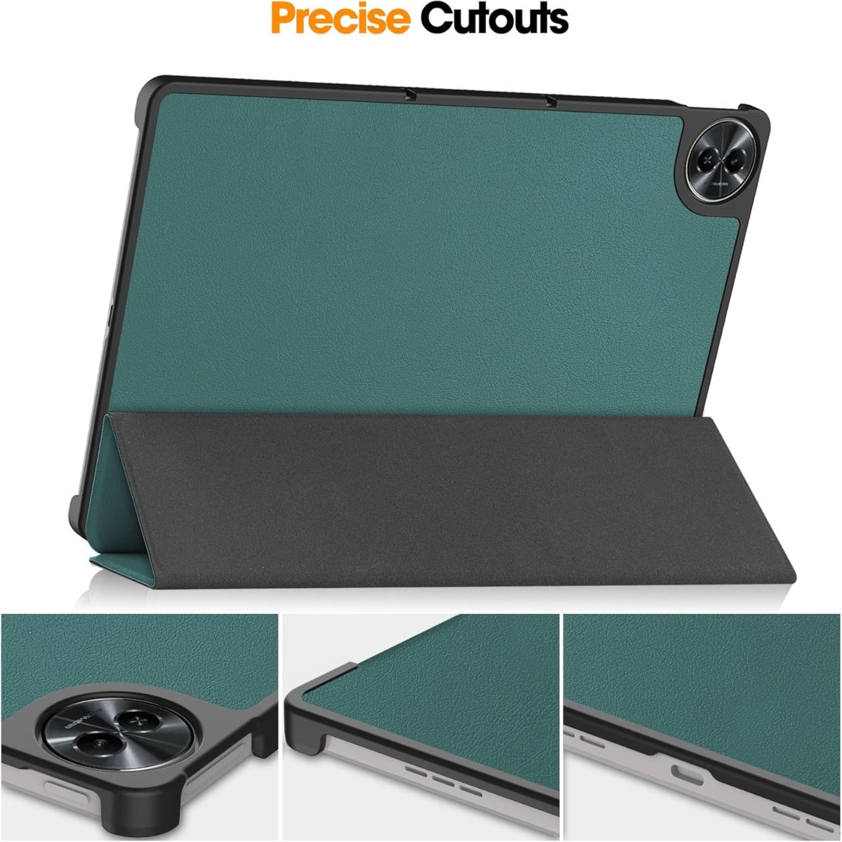 FUNDA BOOKCOVER PARA TABLET REALME PAD 2 VERDE - 2