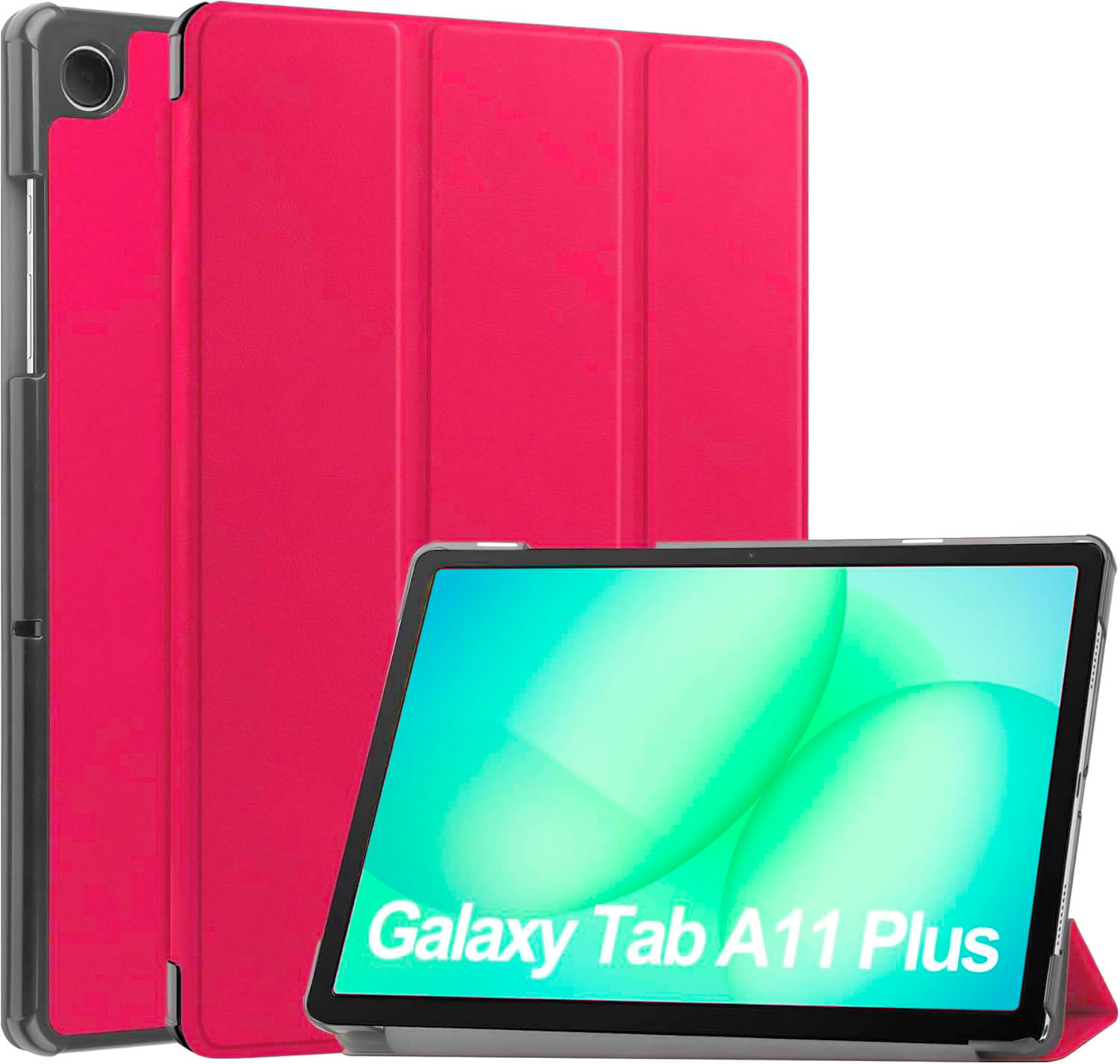 FUNDA BOOKCOVER PARA SAMSUNG SAMSUNG A11+ 11' ROJO - 1