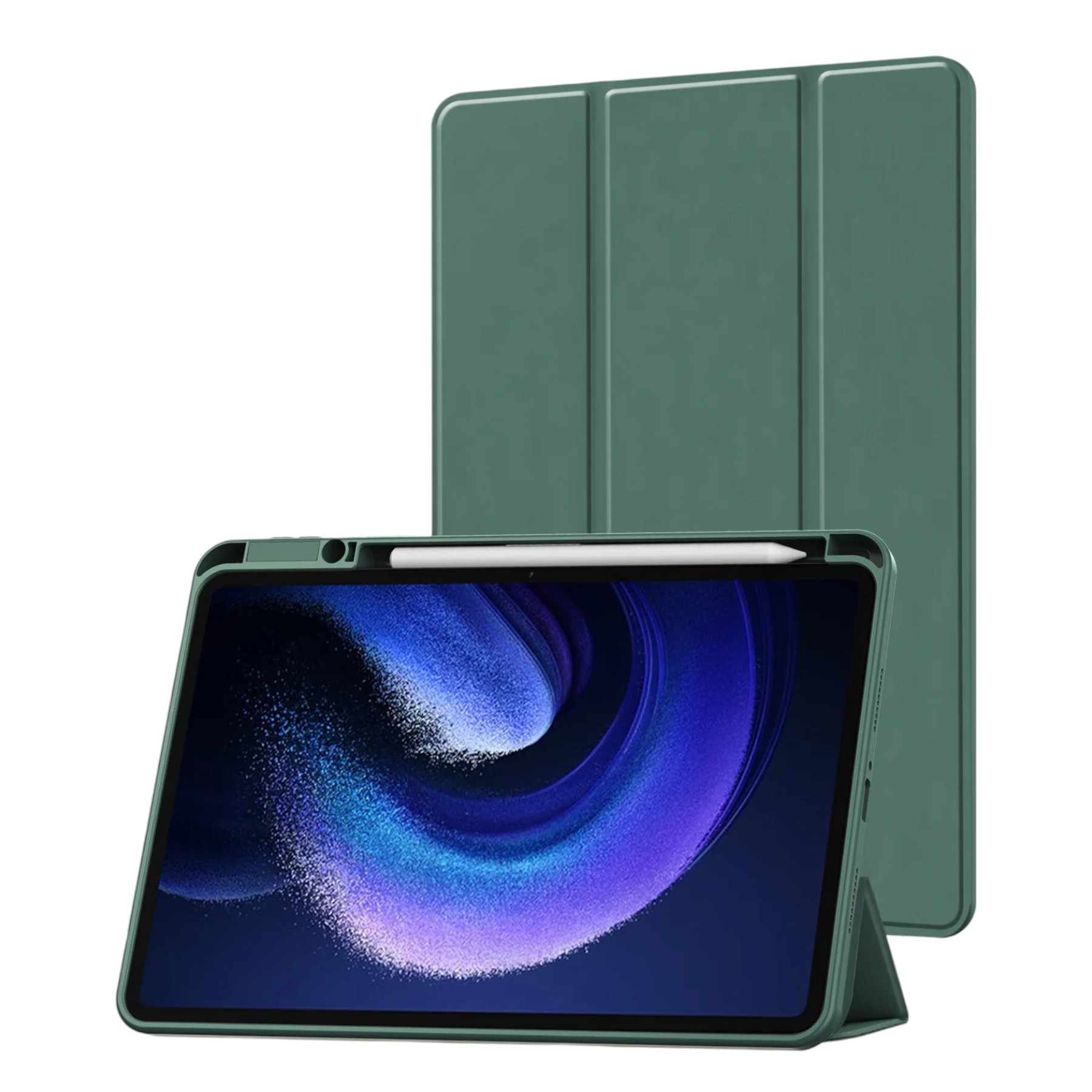 FUNDA SMART COVER PARA TABLET XIAOMI PAD 7 VERDE - 1