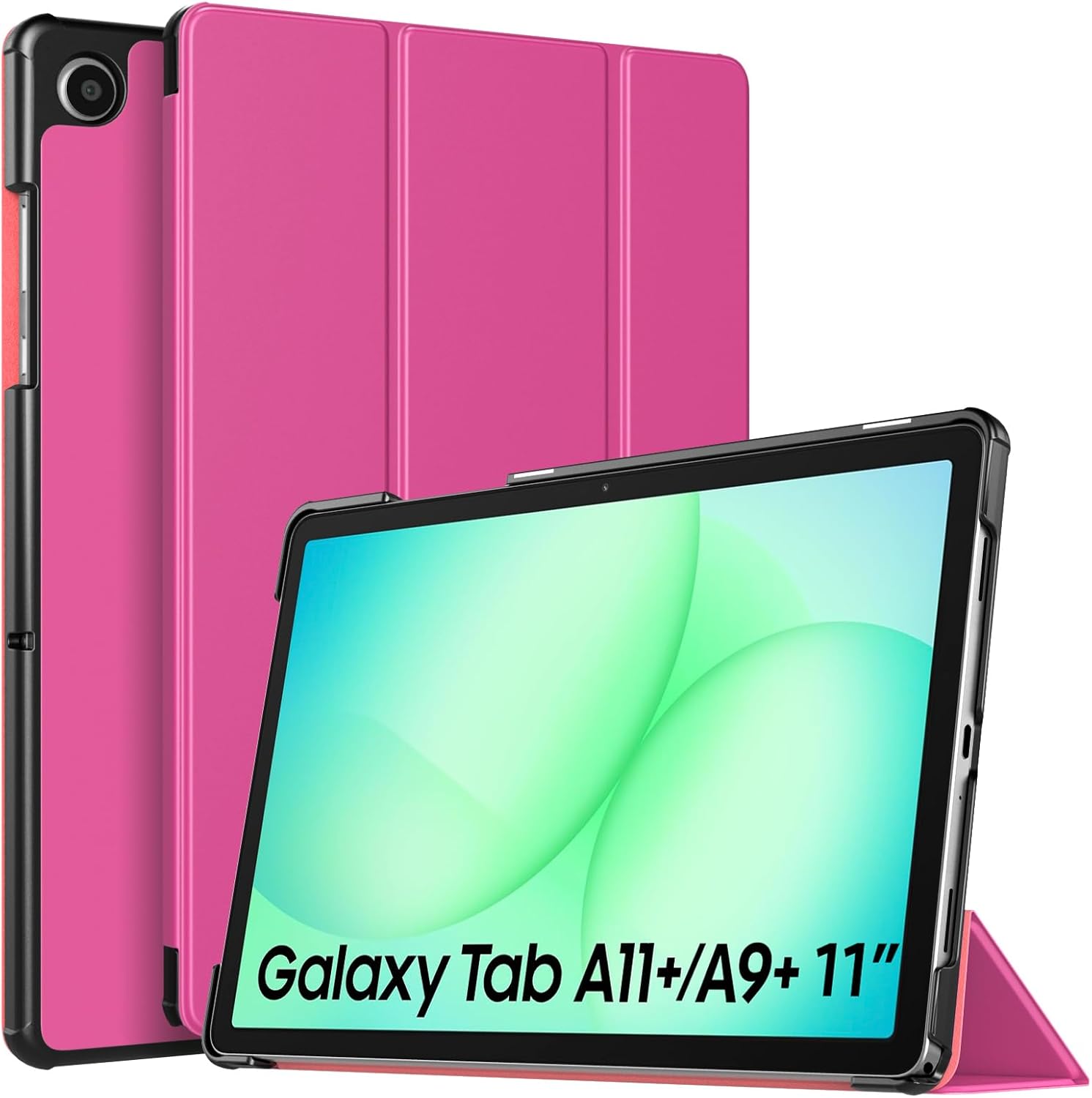 FUNDA BOOKCOVER PARA SAMSUNG SAMSUNG A11+ 11' FUCSIA - 1