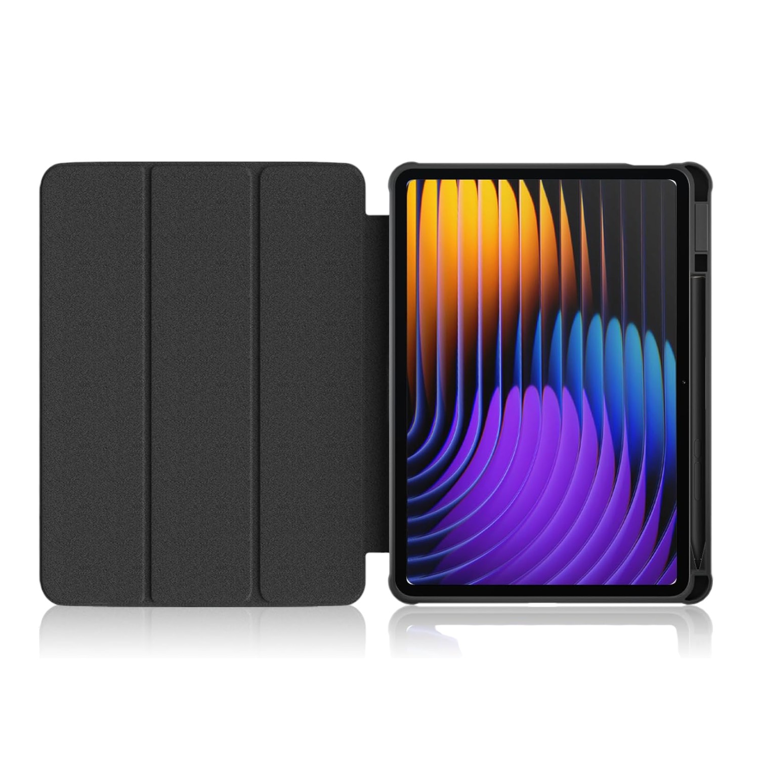FUNDA SMART COVER PARA TABLET XIAOMI REDMI PAD 2 11' ROJO - 3