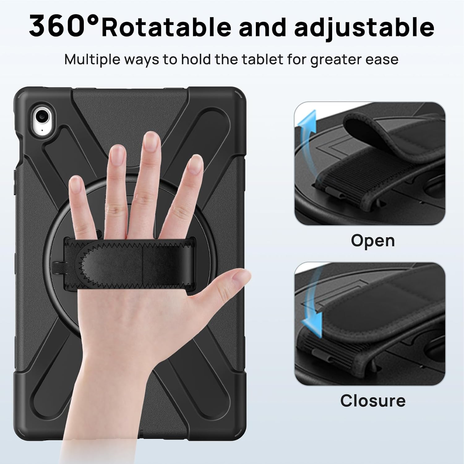 FUNDA ANTIGOLPE PARA TABLET SAMSUNG S10 FE PLUS 13,1' AZUL - 2