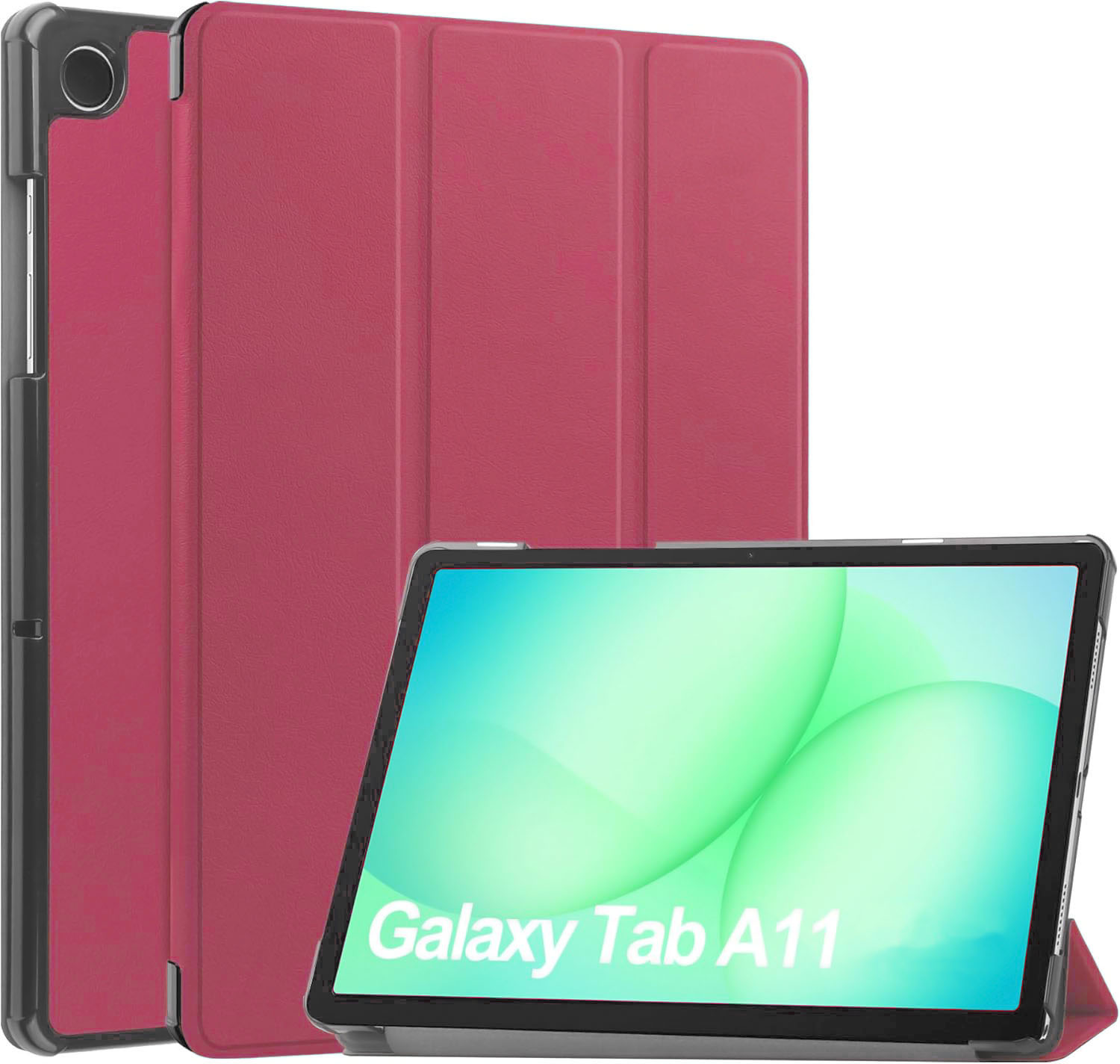 FUNDA BOOKCOVER PARA SAMSUNG A11 8,7' ROJO - 1