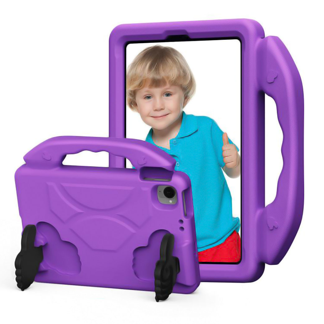 FUNDA DE GOMA CON DISEÑO LIKE PARA TABLET XIAOMI REDMI K PAD 8.8” MORADO - 1