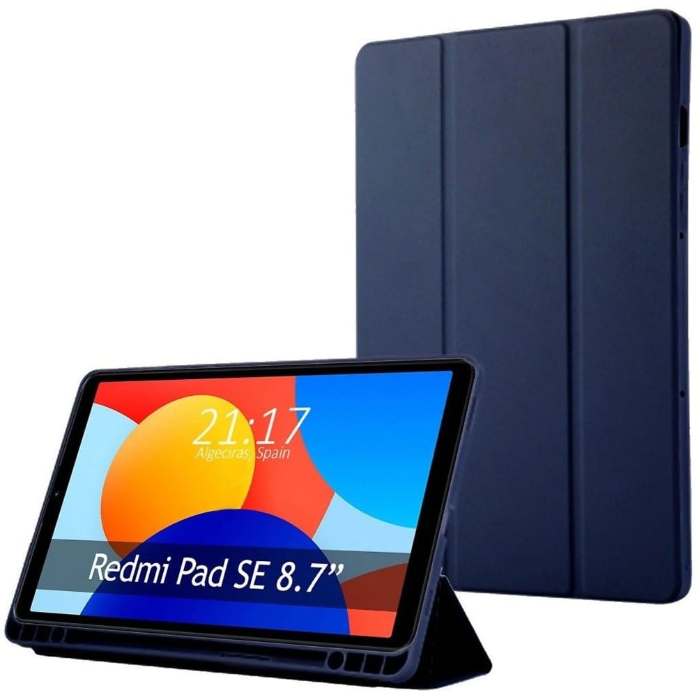 FUNDA SMART COVER PARA TABLET XIAOMI REDMI PAD SE 8,7' AZUL - 1