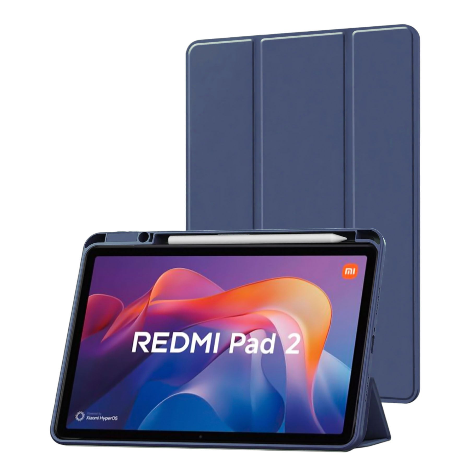 FUNDA SMART COVER PARA TABLET XIAOMI REDMI PAD 2 11' AZUL - 1