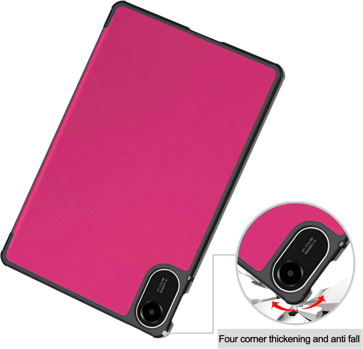FUNDA BOOKCOVER PARA TABLET XIAOMI REDMI PAD 2 11' 2025 FUCSIA - 2