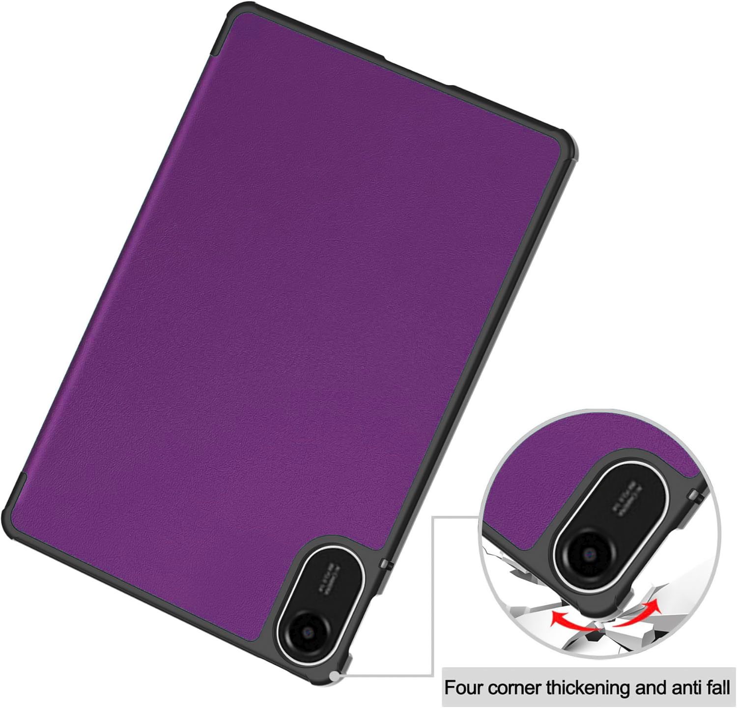 FUNDA BOOKCOVER PARA TABLET XIAOMI REDMI PAD 2 11' 2025 MORADO - 2