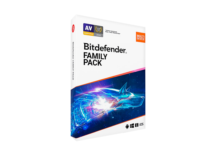 ANTIVIRUS BITDEFENDER 15PC FAMILY PACK (1 AÑO) - 1