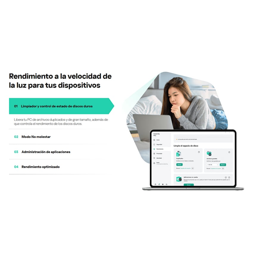 ANTIVIRUS KASPERSKY PLUS 5 DISPOSITIVOS 1 AÑO VIRTUAL - 3