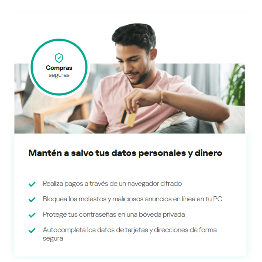 ANTIVIRUS KASPERSKY PLUS 5 DISPOSITIVOS 1 AÑO VIRTUAL - 4