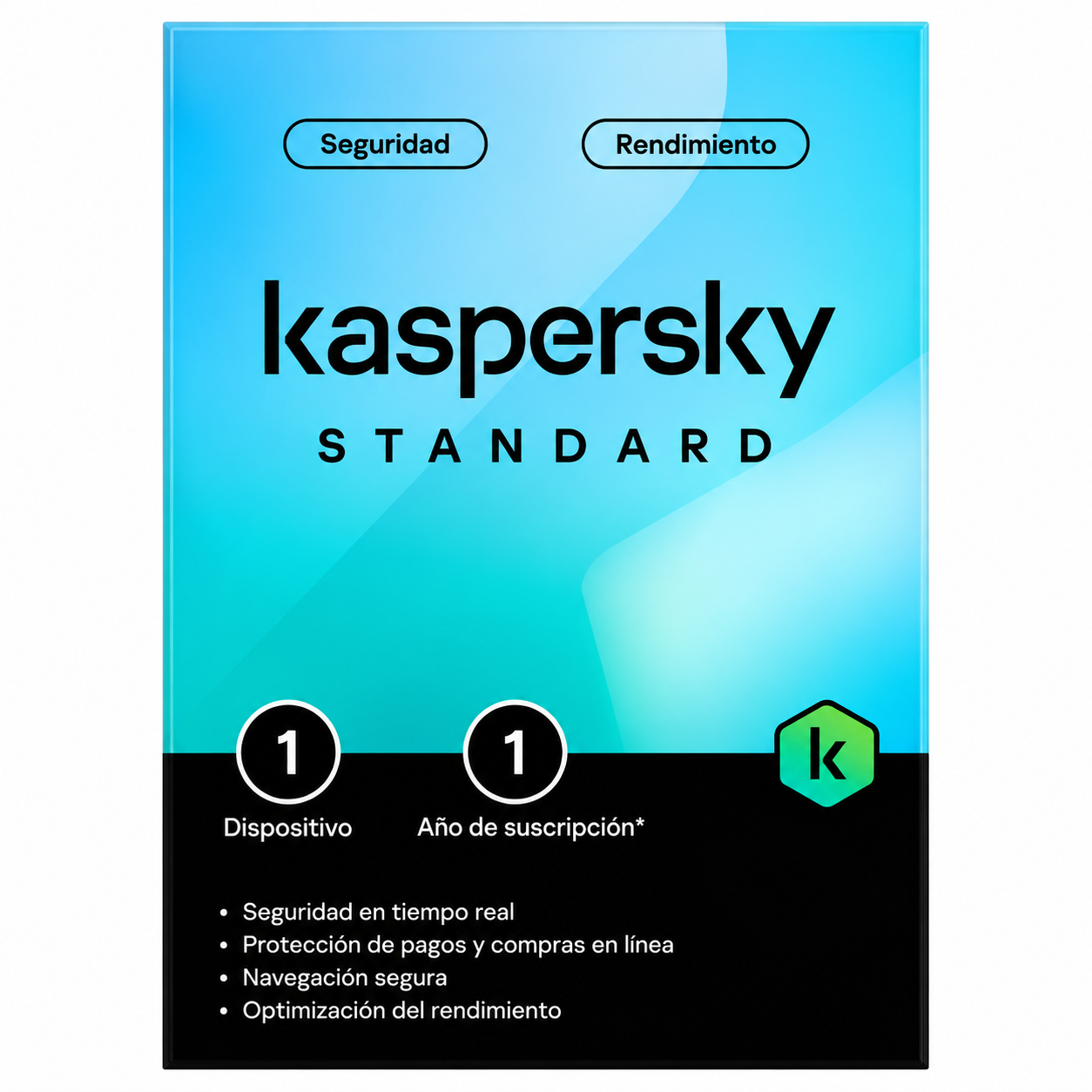 ANTIVIRUS KASPERSKY STANDARD 1PC 12MESES (KL1041DDAFS) - 1