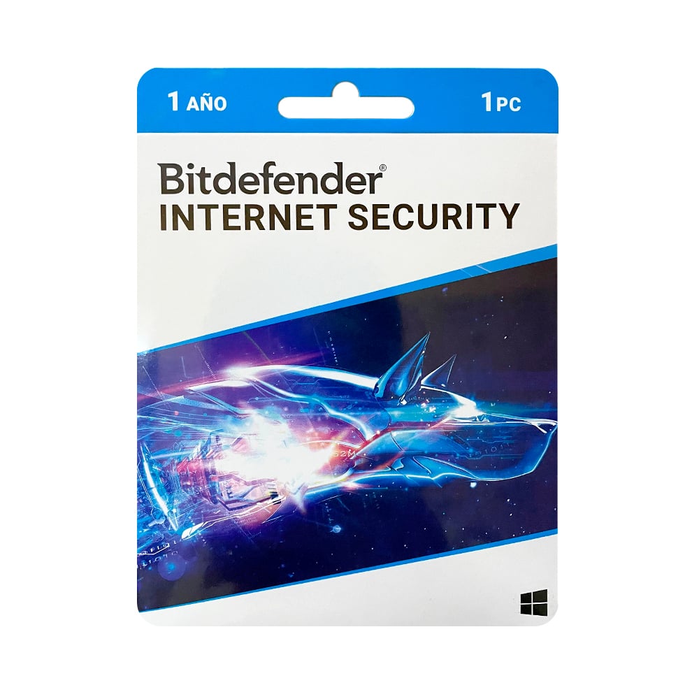 ANTIVIRUS BITDEFENDER INTERNET SECURITY 1PC - 1