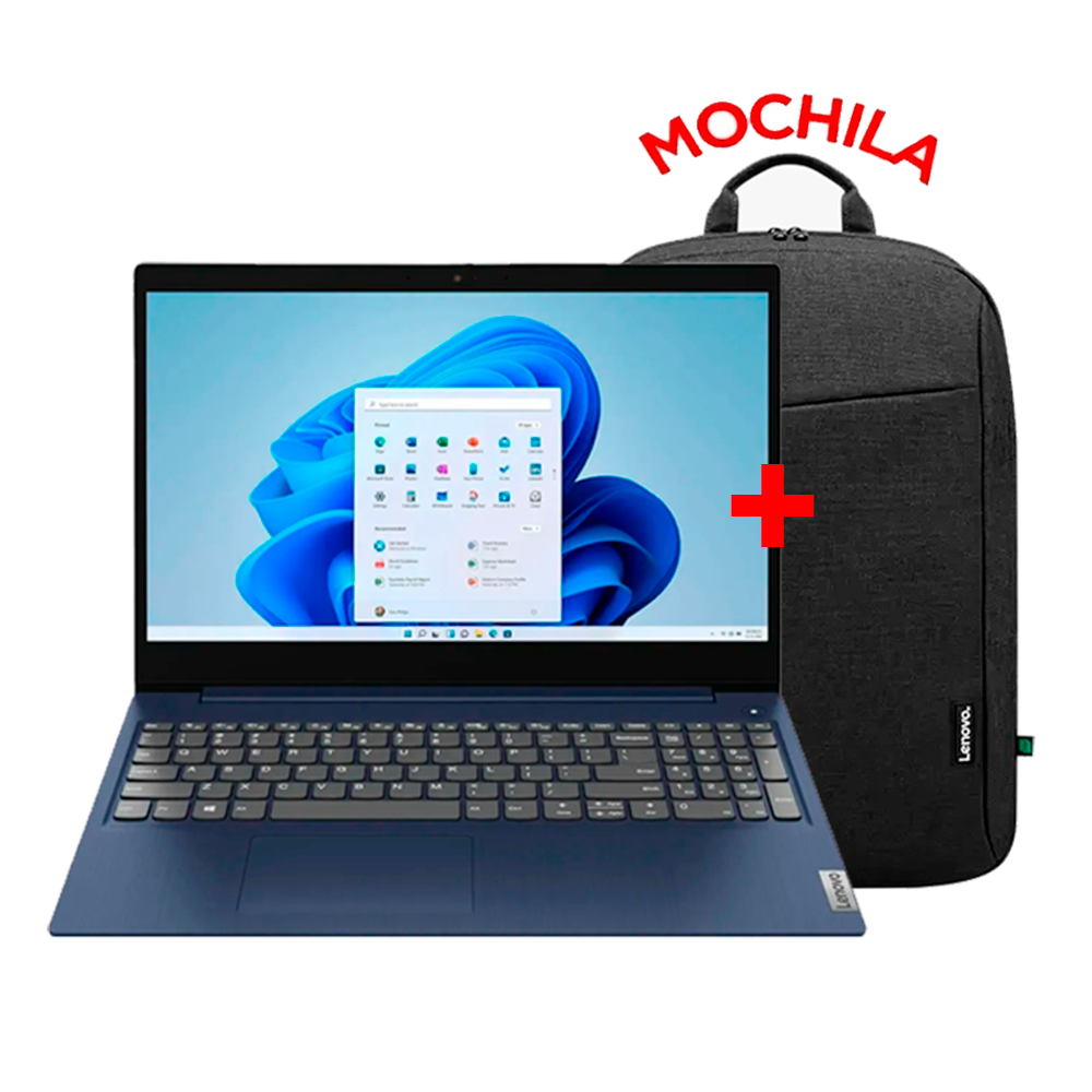 LAPTOP LENOVO IDEAPAD CORE I7 13620H 16GB DDR5 SSD 512GB 15.3 IPS WUXGA SLIM 3 + MOCHILA - 1