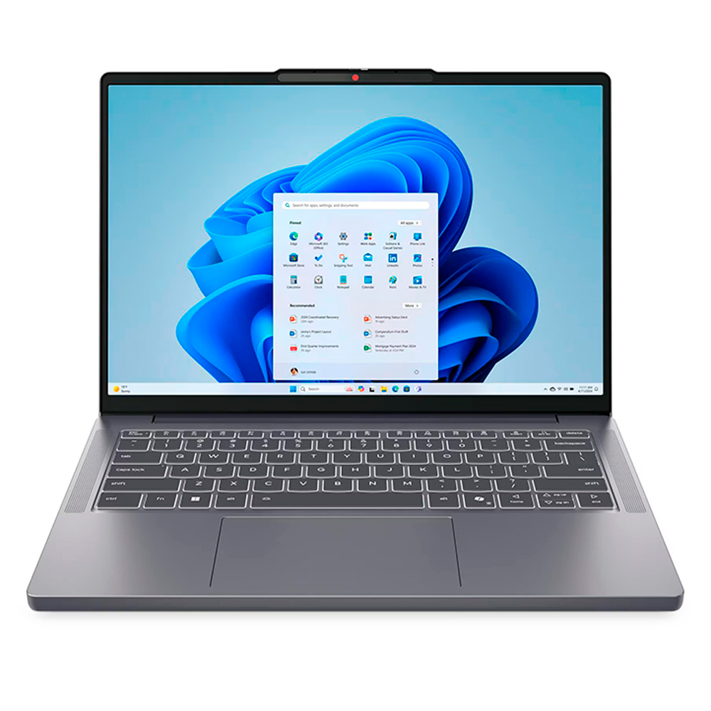 LAPTOP LENOVO IDEAPAD RYZEN 7 7735HS 16GB DDR5 SSD 512GB 14 WUXGA OLED 14ARP10 SLIM 3 - 1