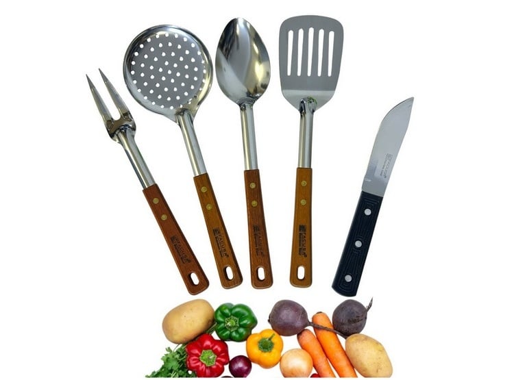 SET DE UTENSILIOS DE COCINA POR 5 PIEZAS - FACUSA - 2
