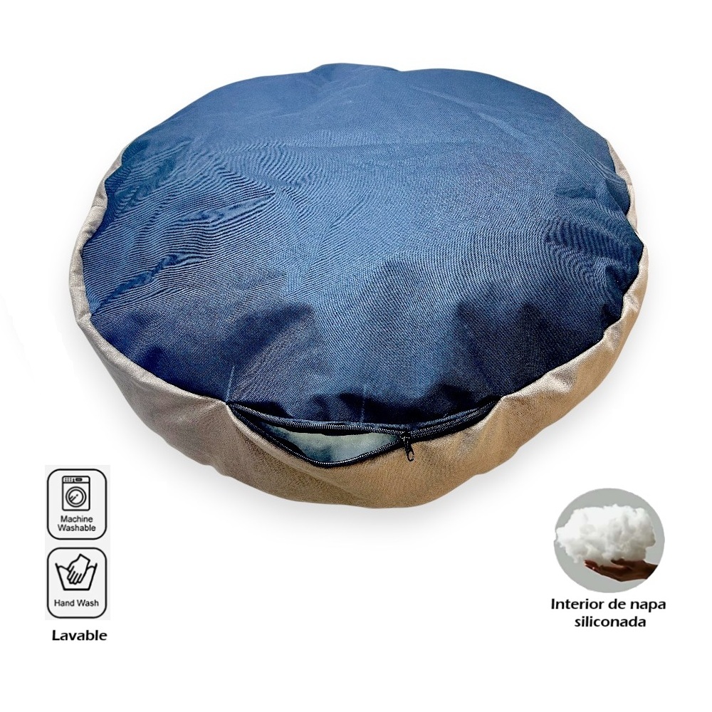 CAMA CUEVA PARA PERROS Y GATOS TALLA XL - MARRÓN - 3