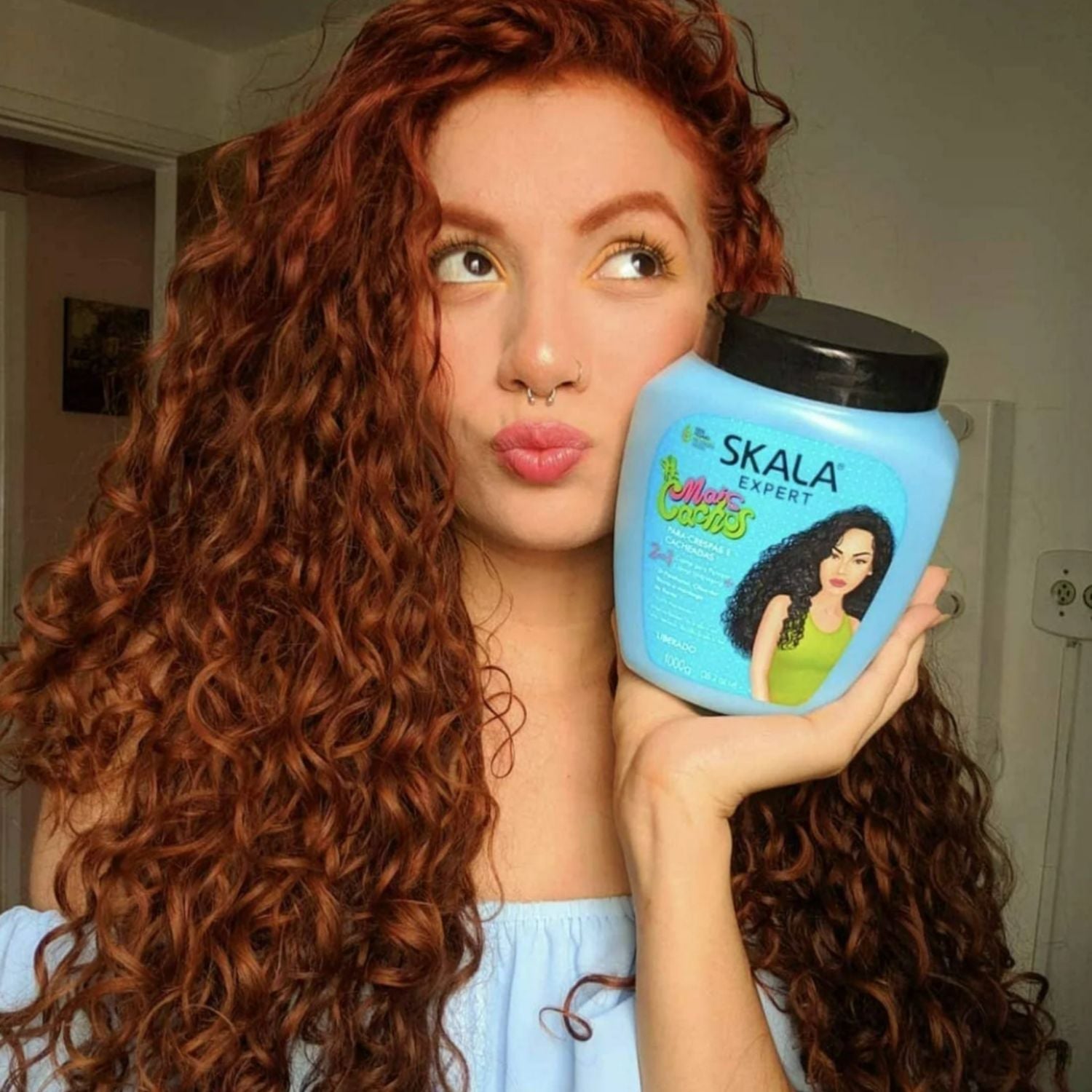 CREMA TRATAMIENTO CAPILAR MAIS CACHOS SKALA EXPERT 1000G - 2