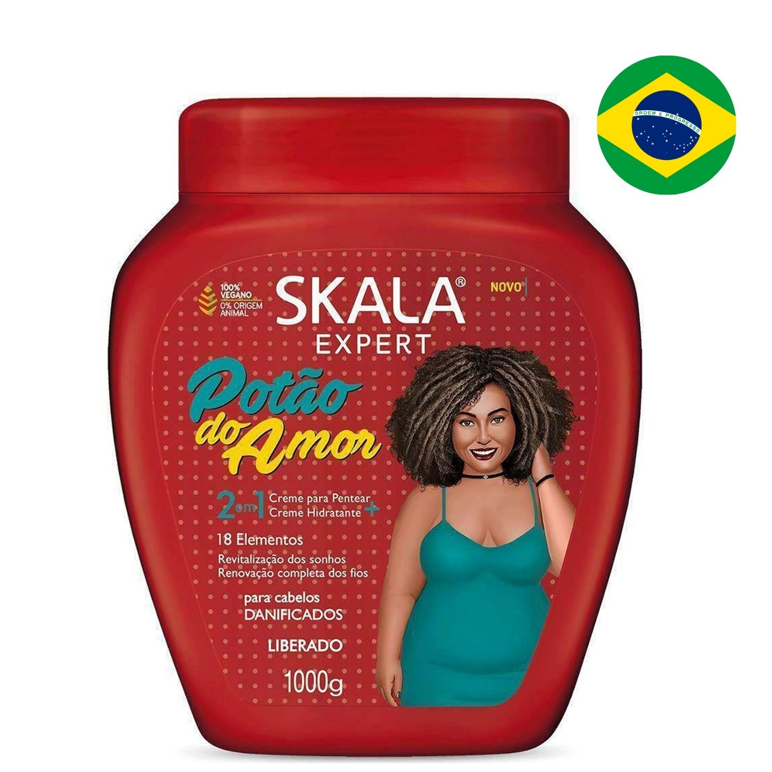 CREMA TRATAMIENTO CAPILAR POTAO DEL AMOR SKALA EXPERT 1000G - 1