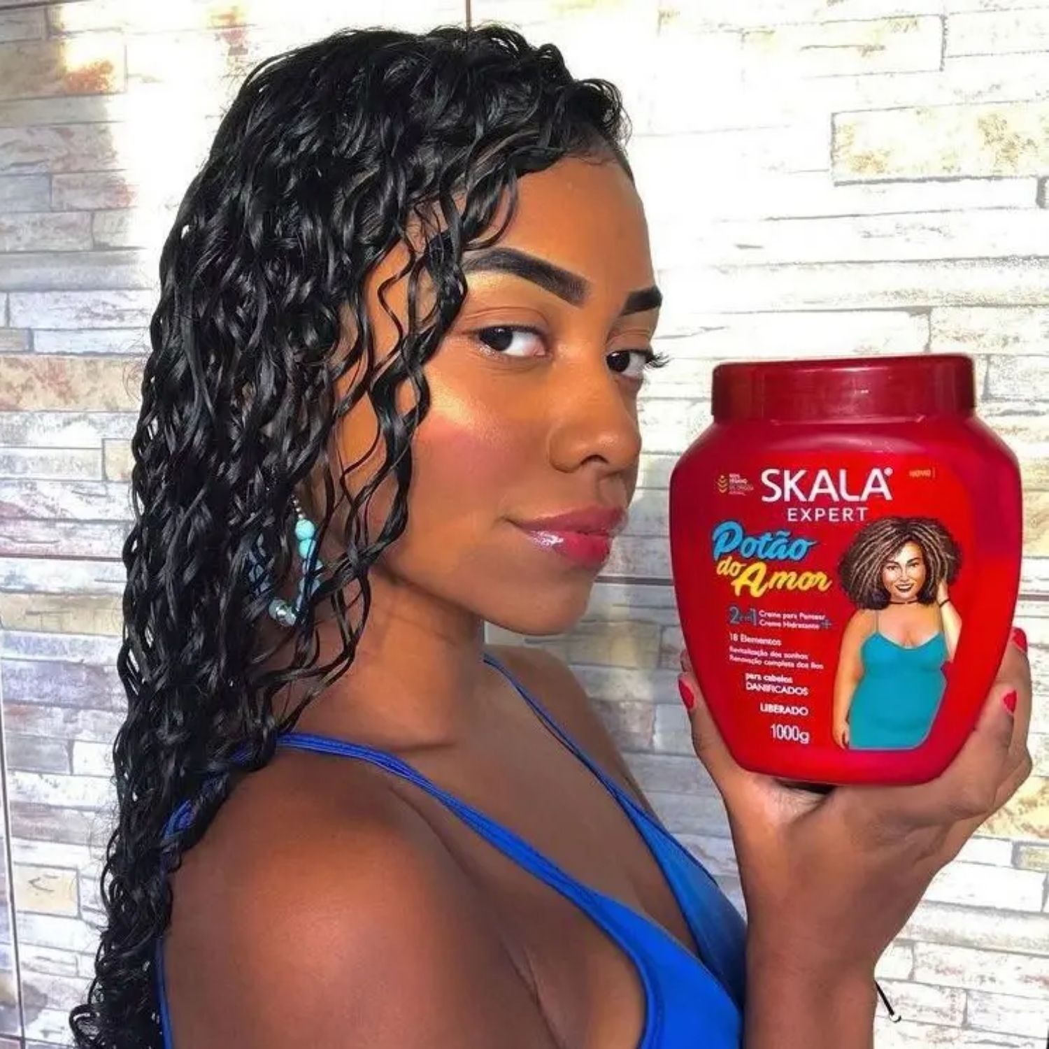 CREMA TRATAMIENTO CAPILAR POTAO DEL AMOR SKALA EXPERT 1000G - 2