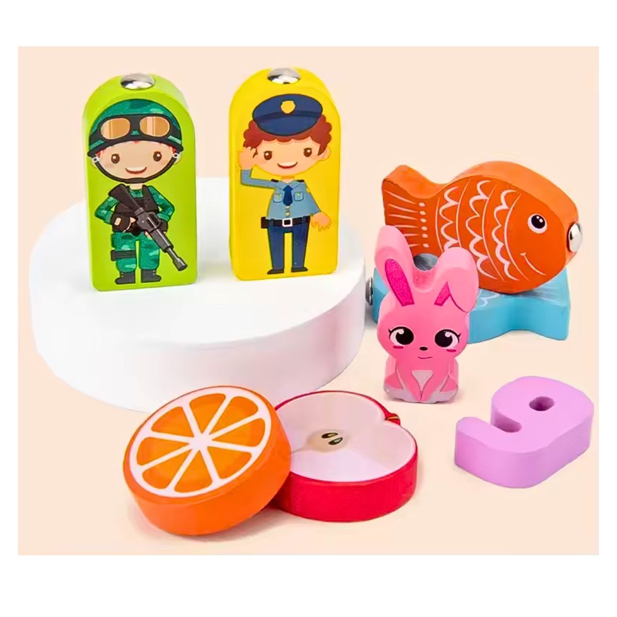 JUEGO DIDÁCTICO TABLERO MONTESSORI COMPLETO EDUCATIVO NIÑOS - 10