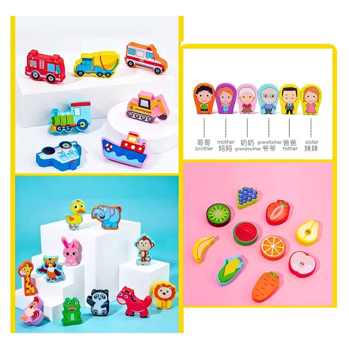 JUEGO DIDÁCTICO TABLERO MONTESSORI COMPLETO EDUCATIVO NIÑOS - 5