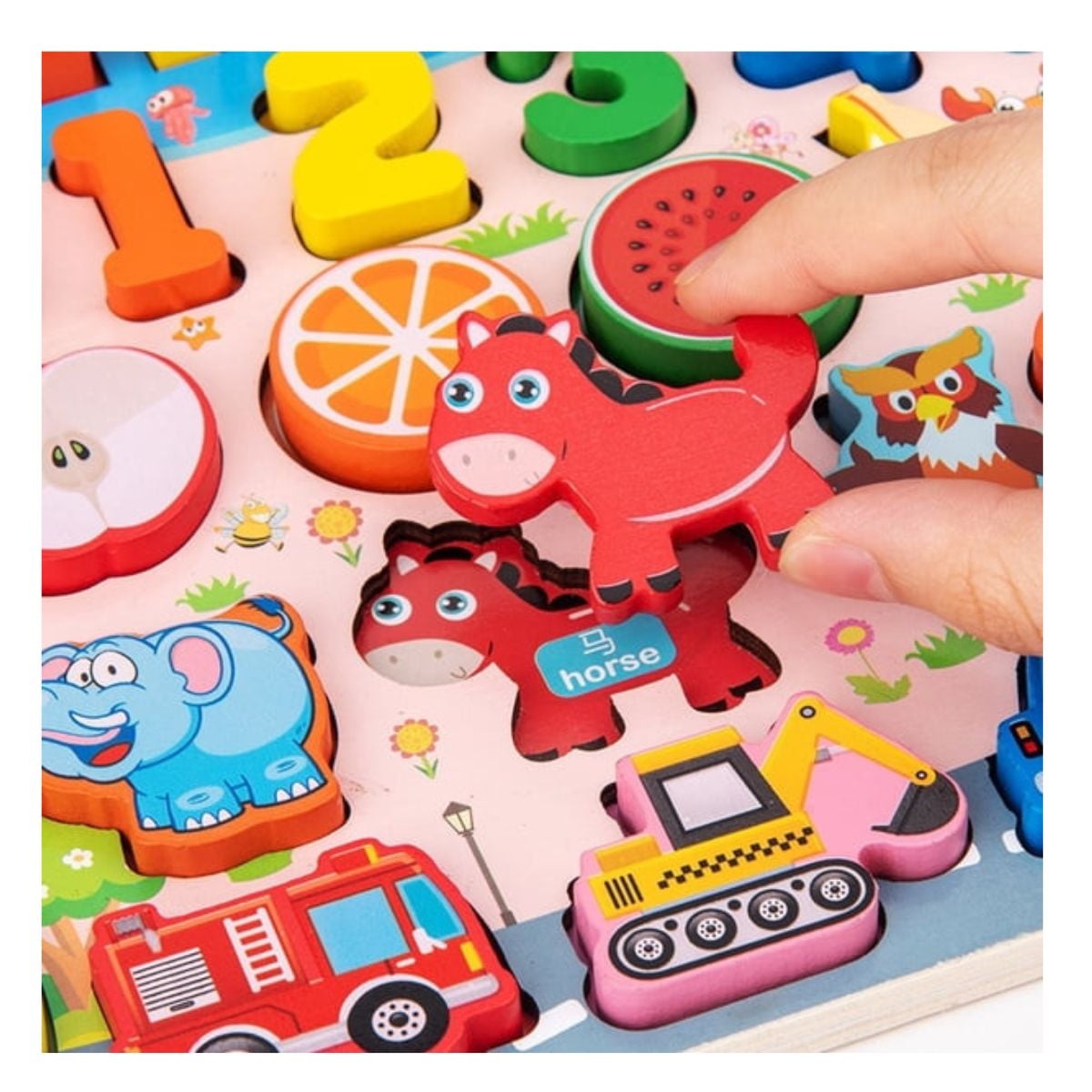 JUEGO DIDÁCTICO TABLERO MONTESSORI COMPLETO EDUCATIVO NIÑOS - 8