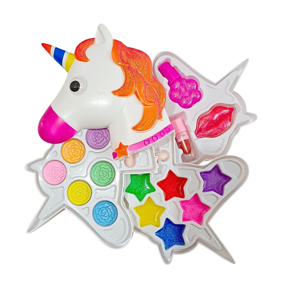 JUGUETE MAQUILLAJE REAL PARA NIÑAS MODELO UNICORNIO - 6
