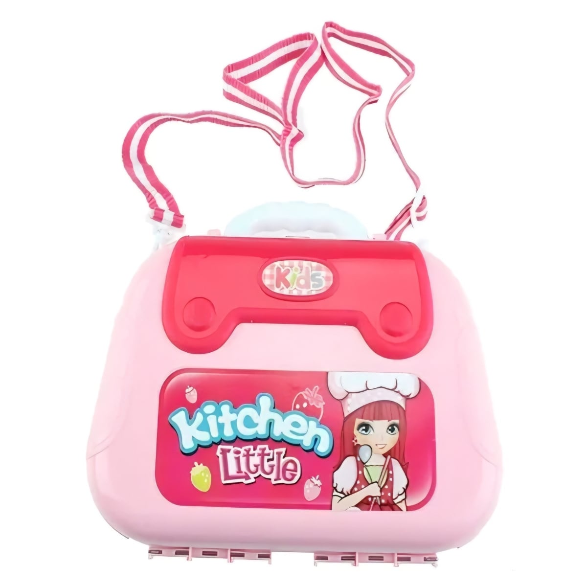 JUGUETE DE COCINA MALETA CON ACCESORIOS 26 PIEZAS PARA NIÑAS - 6