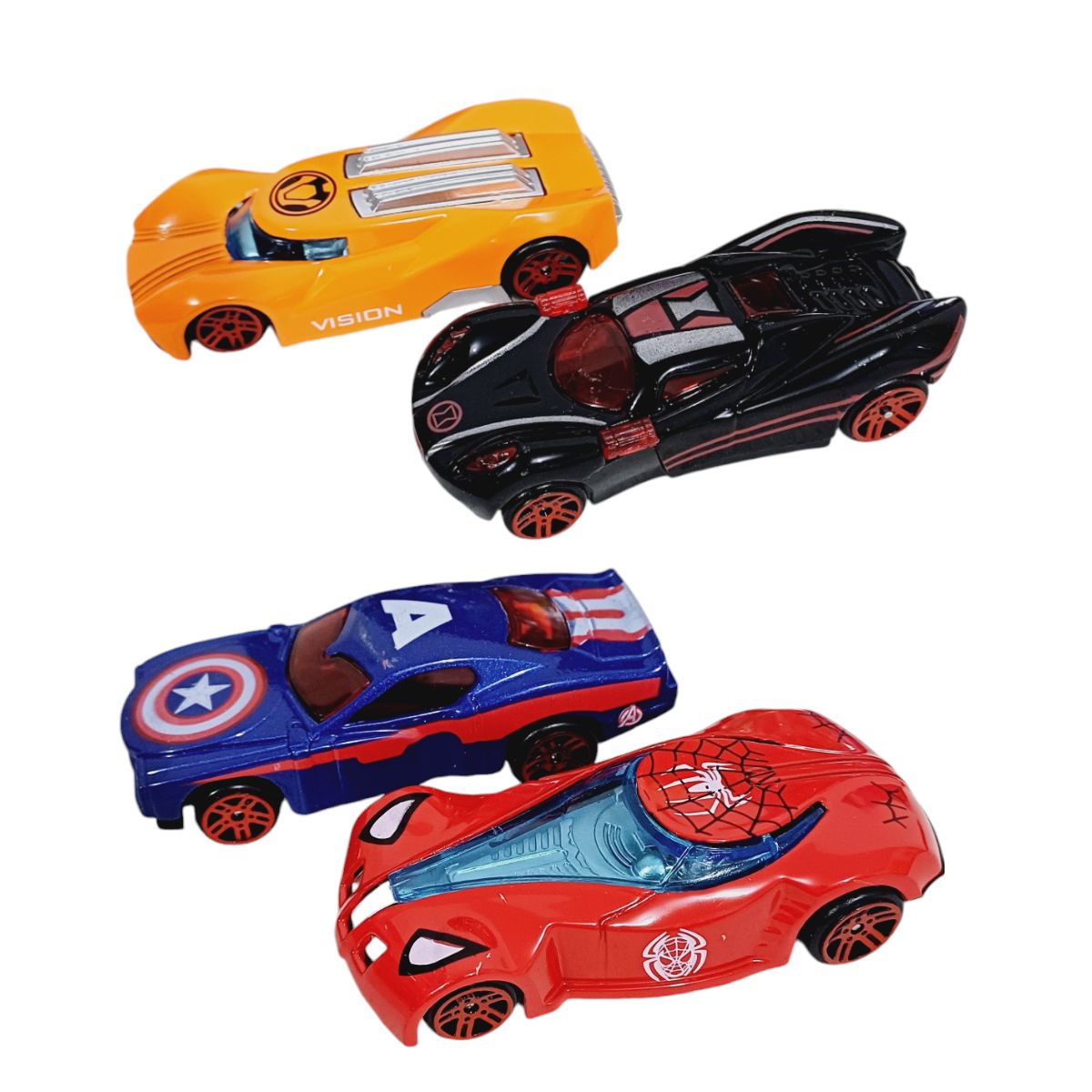 JUGUETE PACK 10 CARROS DE METAL AVENGERS CON LICENCIA MARVEL - 6
