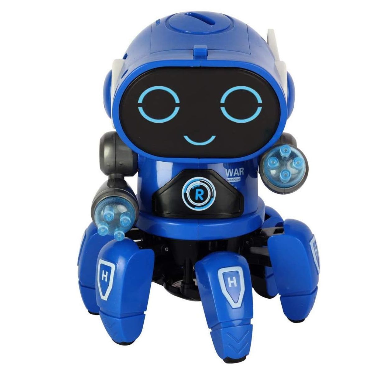 ROBOT BAILARÍN INTERACTIVO AZUL CON LUCES LED, MÚSICA, MOVIMIENTOS PARA NIÑOS - 6