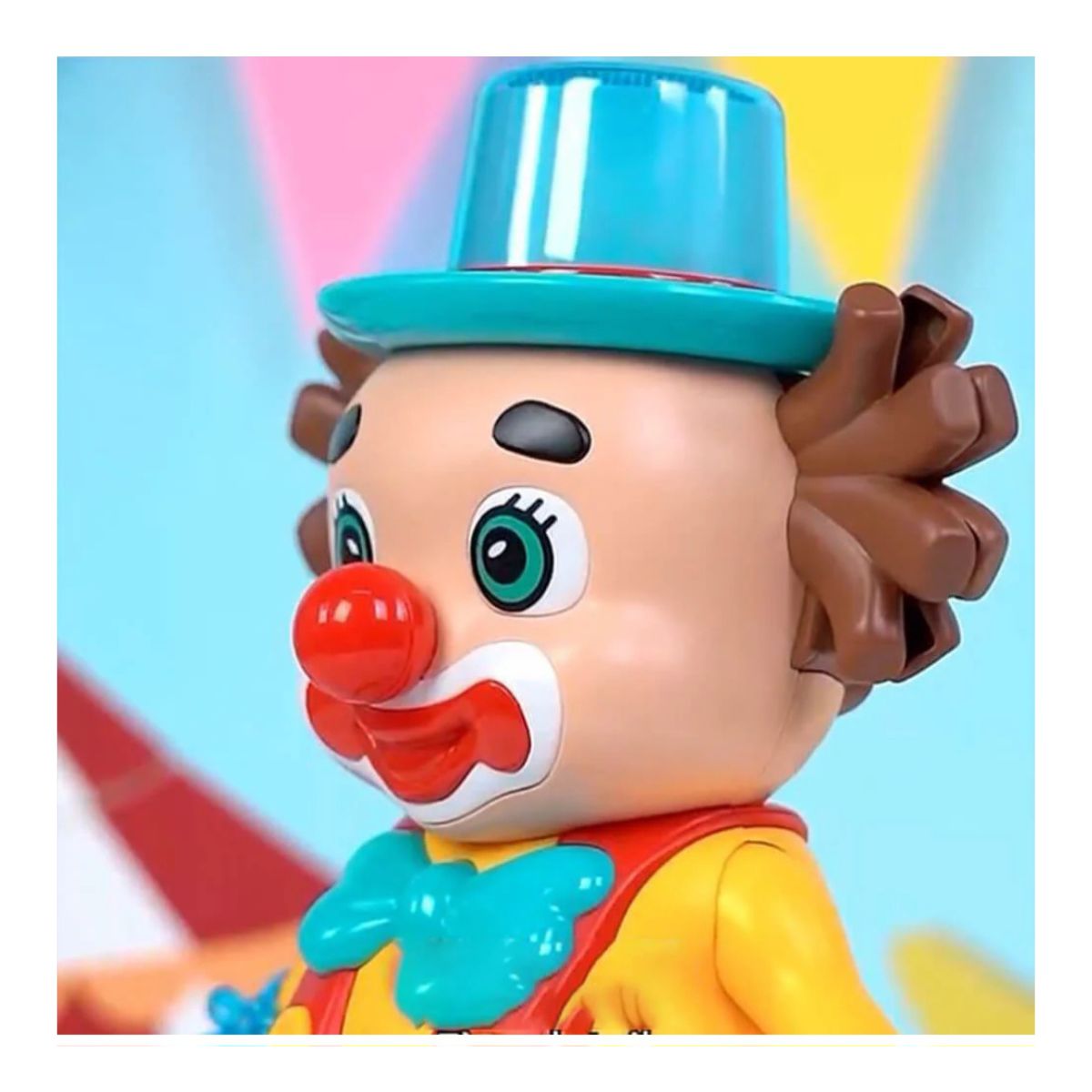 JUGUETE ROBOT PAYASO BAILARÍN ELECTRÓNICO LUZ Y SONIDO - 5