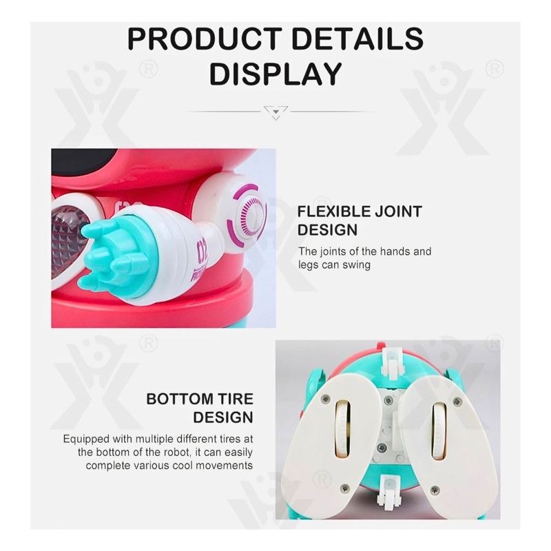 JUGUETE DIVERTIDO ROBOT PARA NIÑAS CAMINA CON LUCES, SONIDOS NIÑA - 7