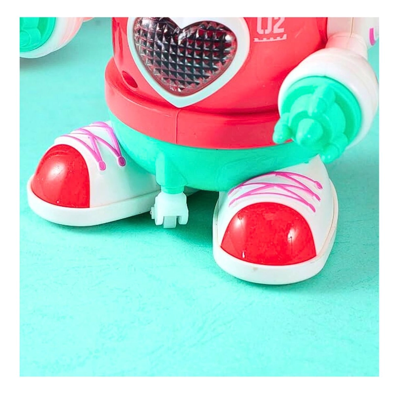 JUGUETE DIVERTIDO ROBOT PARA NIÑAS CAMINA CON LUCES, SONIDOS NIÑA - 8