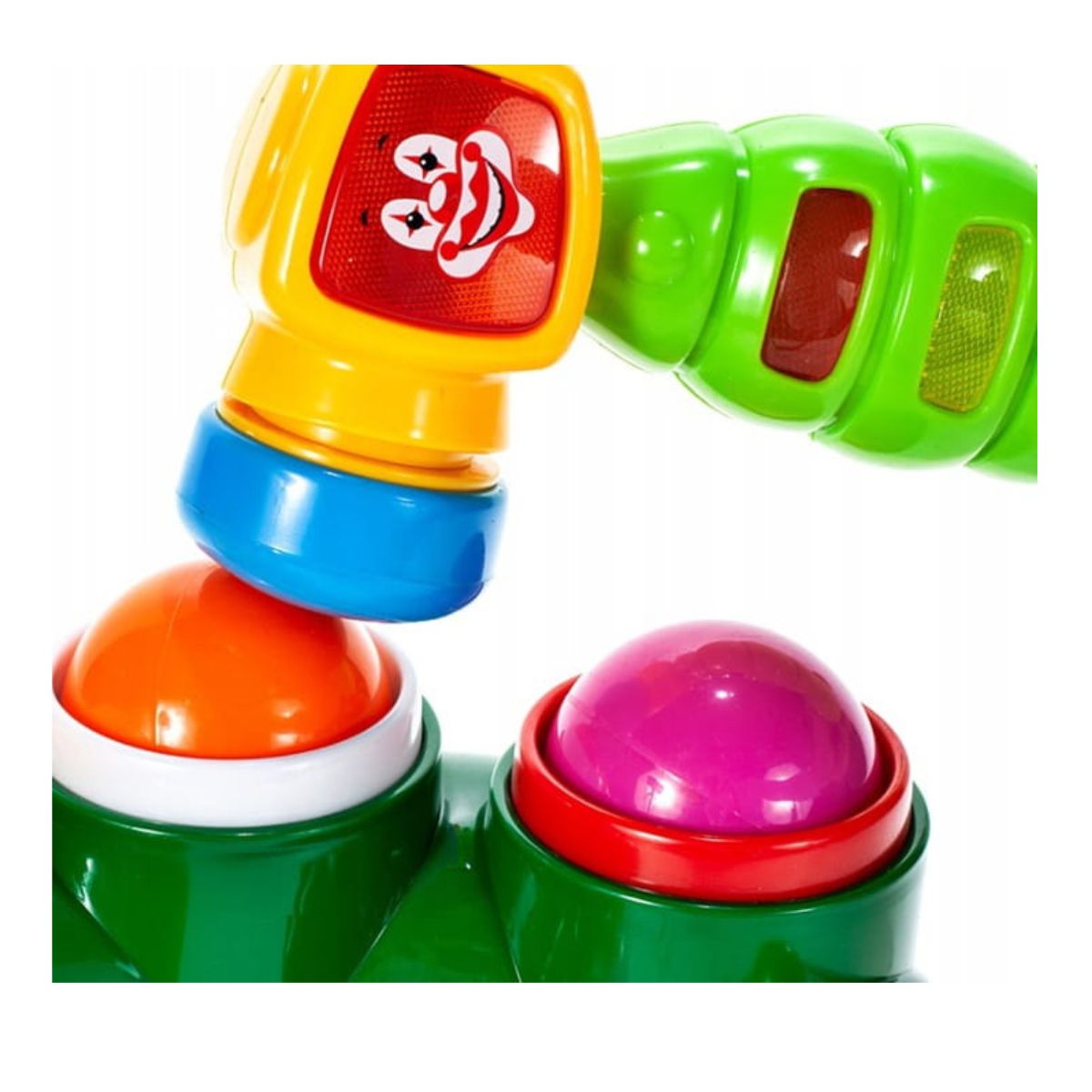 JUGUETE DE ENCAJE Y ESTIMULACION PARA BEBES CON MARTILLO MUSICAL CON LUZ - 9