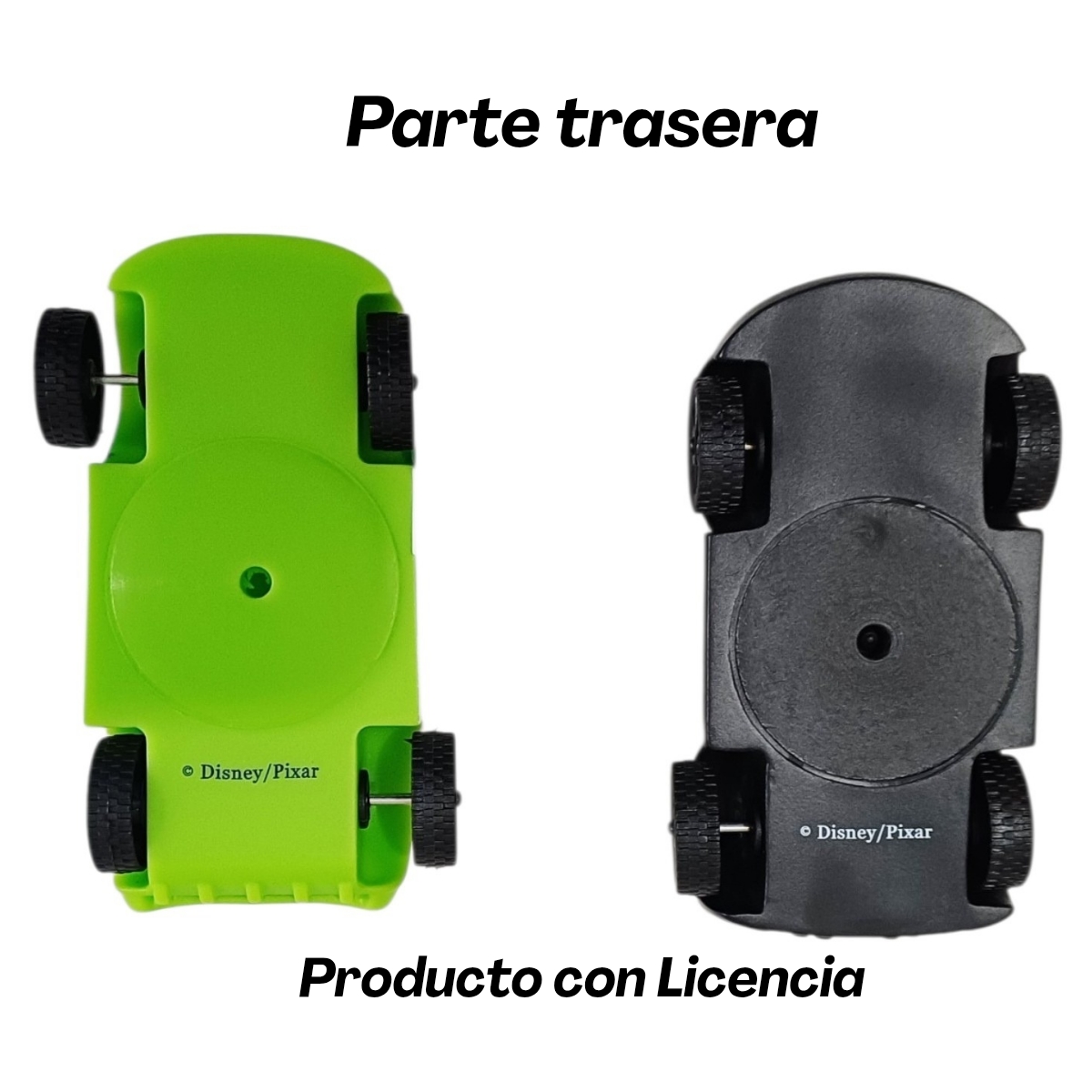 SET 6 CARROS CARS RAYO MCQUEEN DE GOMA RESISTENTE JUGUETE PARA NIÑOS 10CM CON LICENCIA - 10