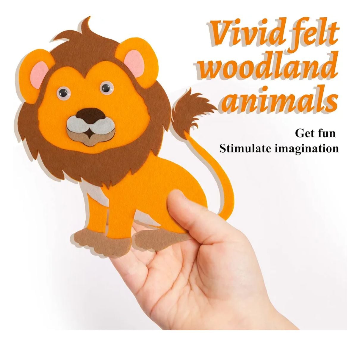MURAL INTERACTIVO MONTESSORI DE FIELTRO TEMATICA SELVA PARA NIÑOS DIDACTICO CON PEGA PEGA - 9