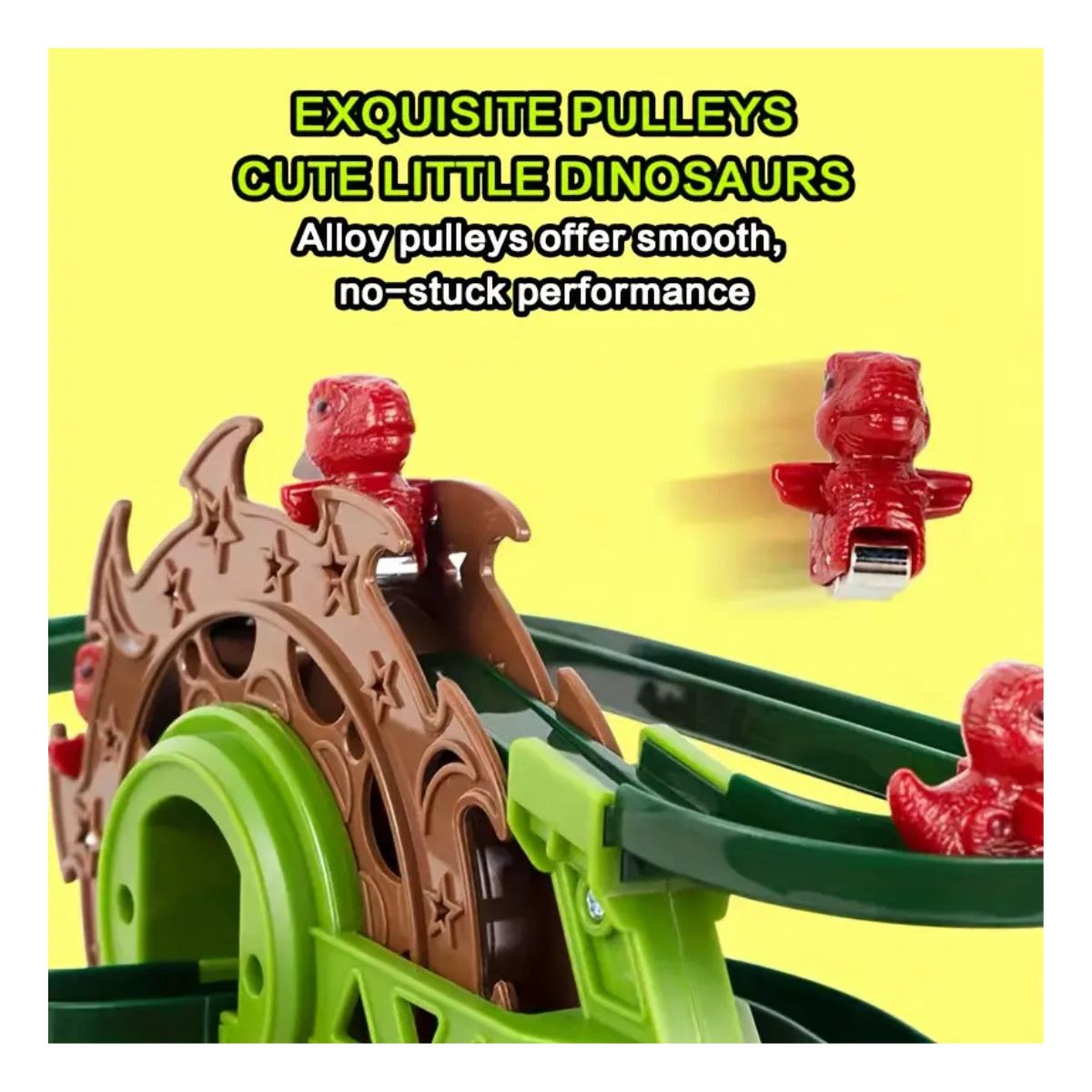JUGUETE CAMIÓN TRICERATOPS PISTA MUSICAL ESCALERA DE DINOSAURIO CON LUCES Y SONIDO INTERACTIVO - 7