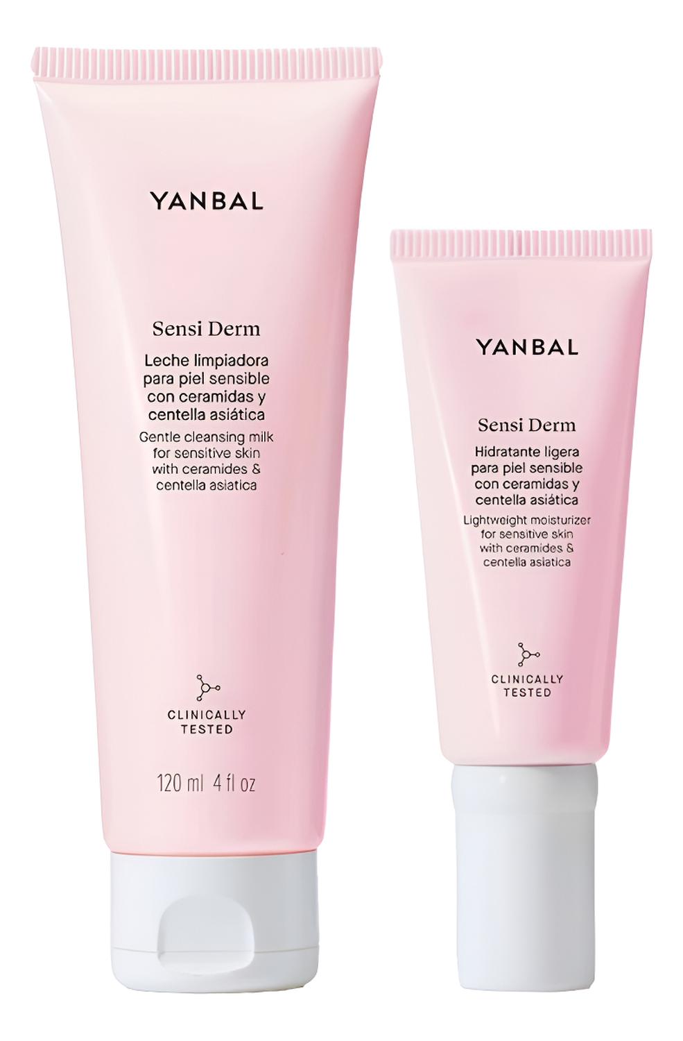 KIT LIMPIADOR CON HIDRATANTE PARA PIEL SENSIBLE SENSI DERM - 1