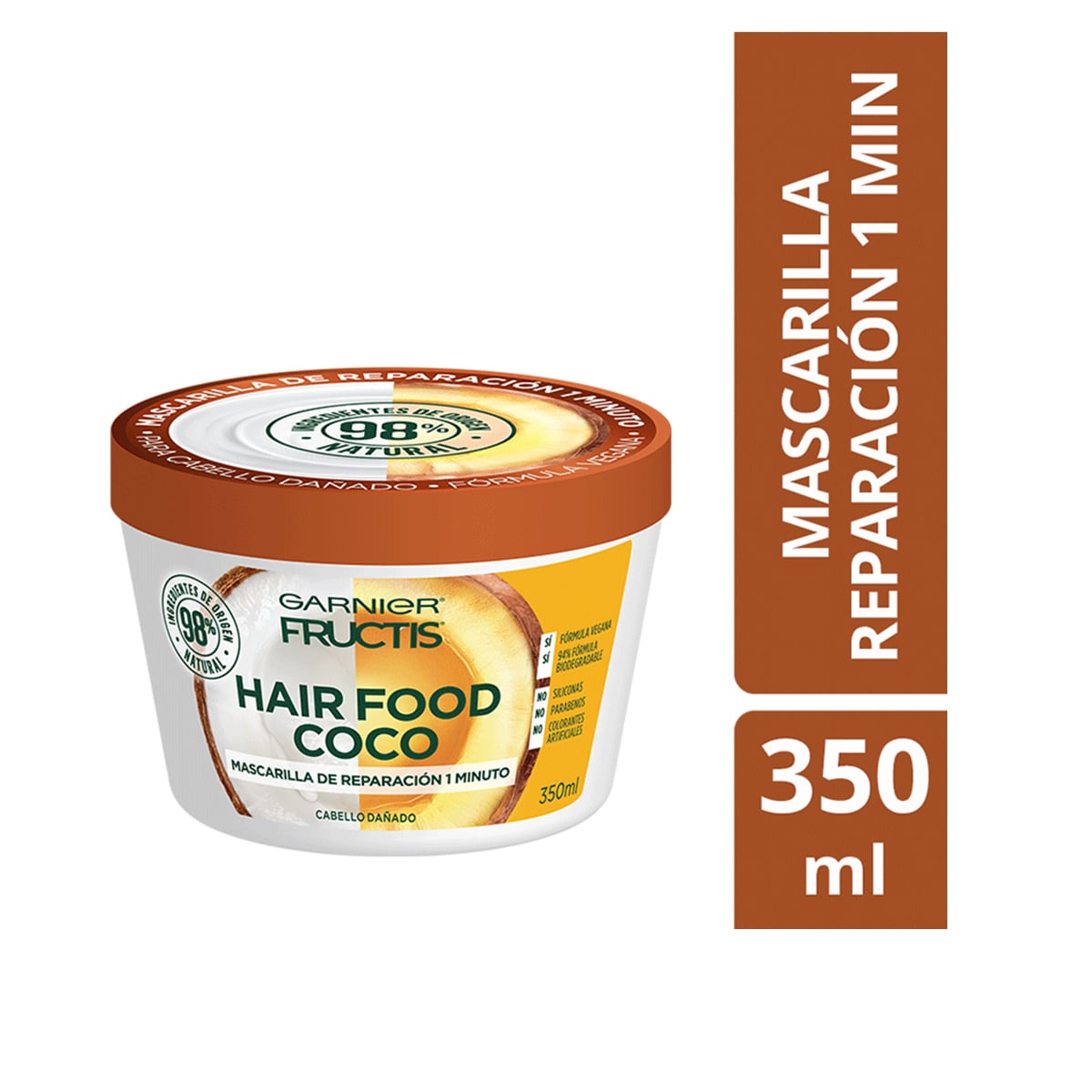 MASCARILLA CAPILAR COCO FRUCTIS GARNIER 300ML - 1