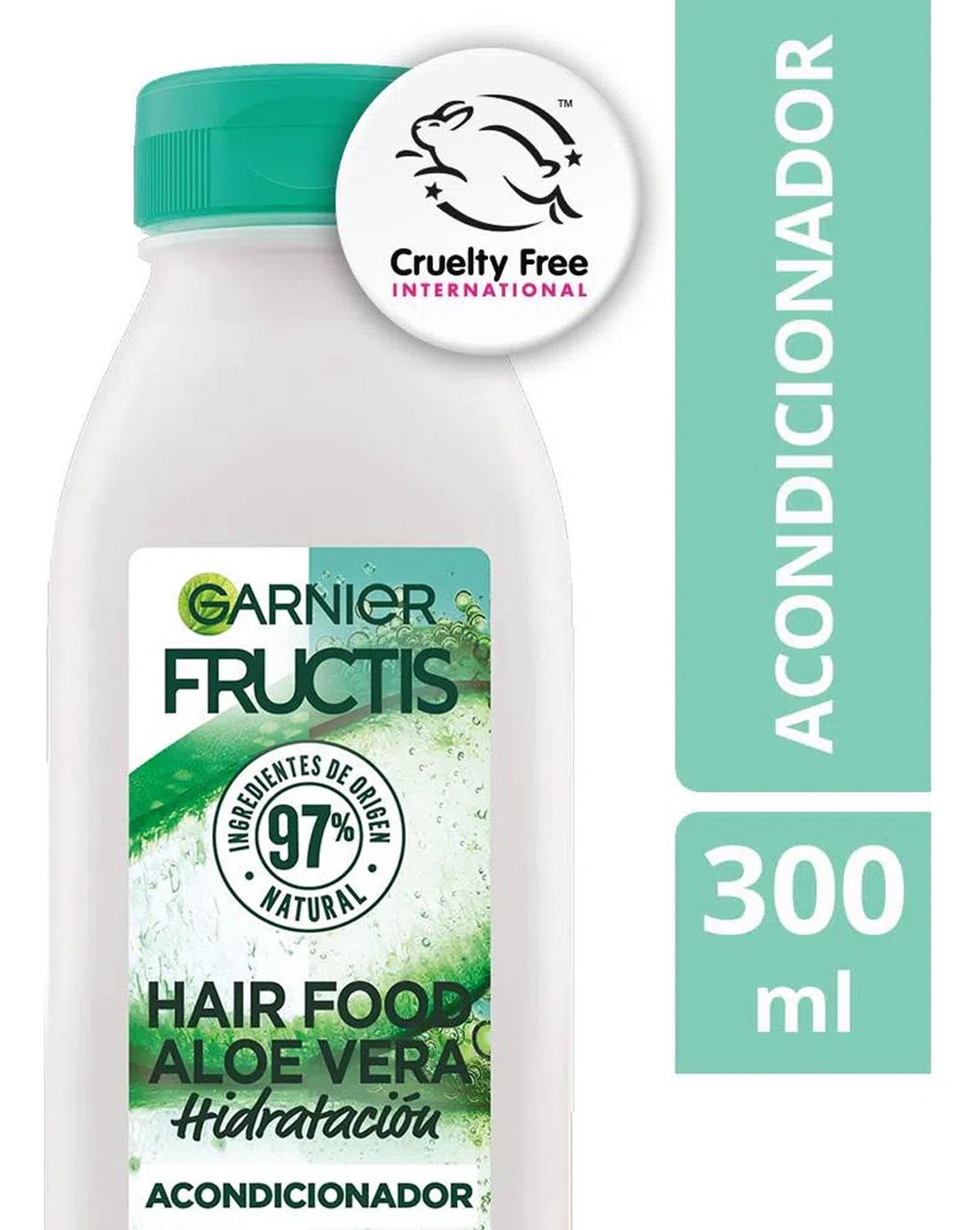 PACK FRUCTIS ALOE: SHAMPOO + ACONDICIONADOR - 3
