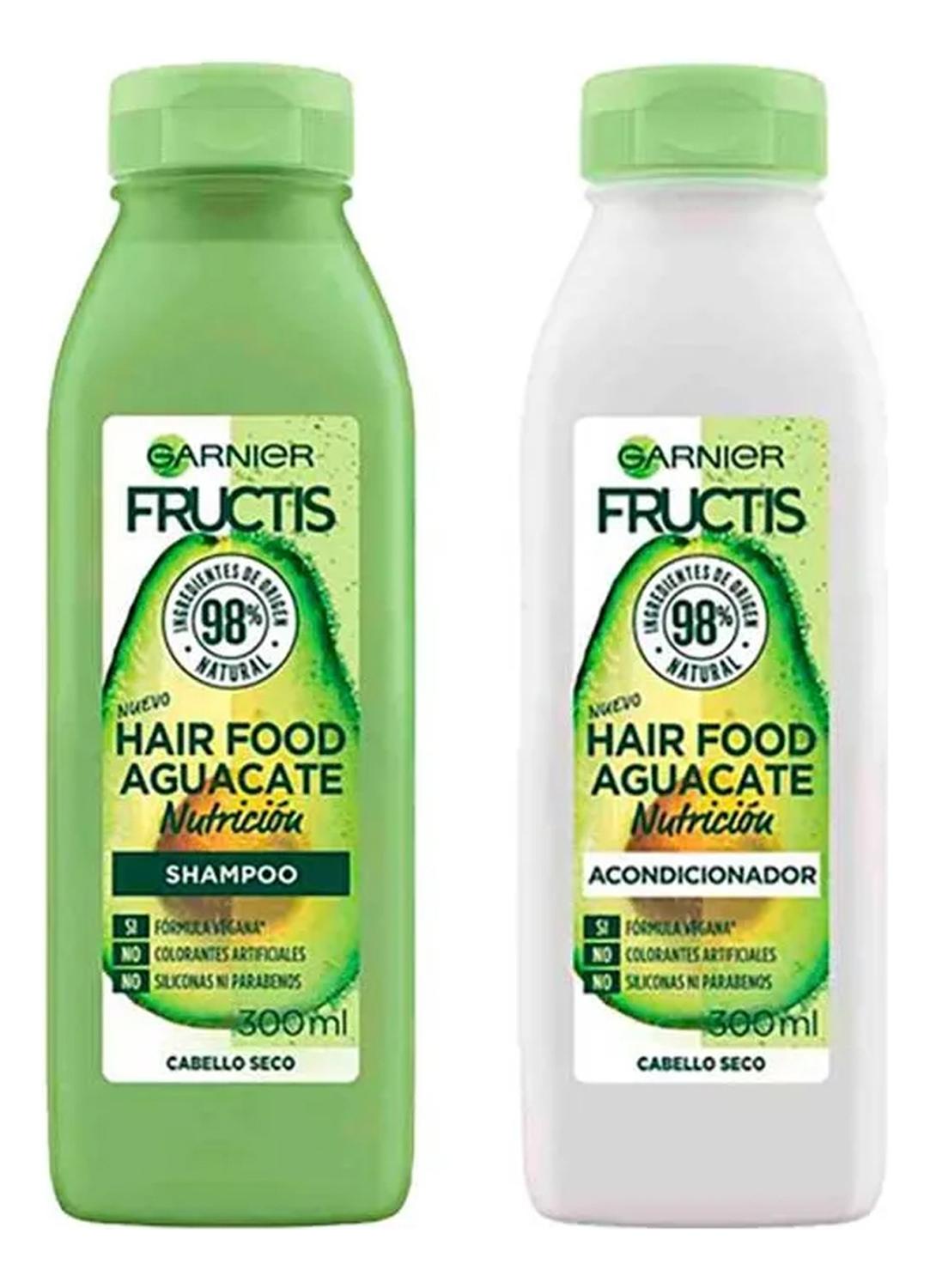 PACK FRUCTIS AGUACATE: SHAMPOO CON MASCARILLA CAPILAR - 2