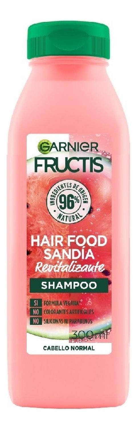 SHAMPOO + ACODICIONADOR GARNIER FRUCTIS HAIR FOOD SANDIA - 5