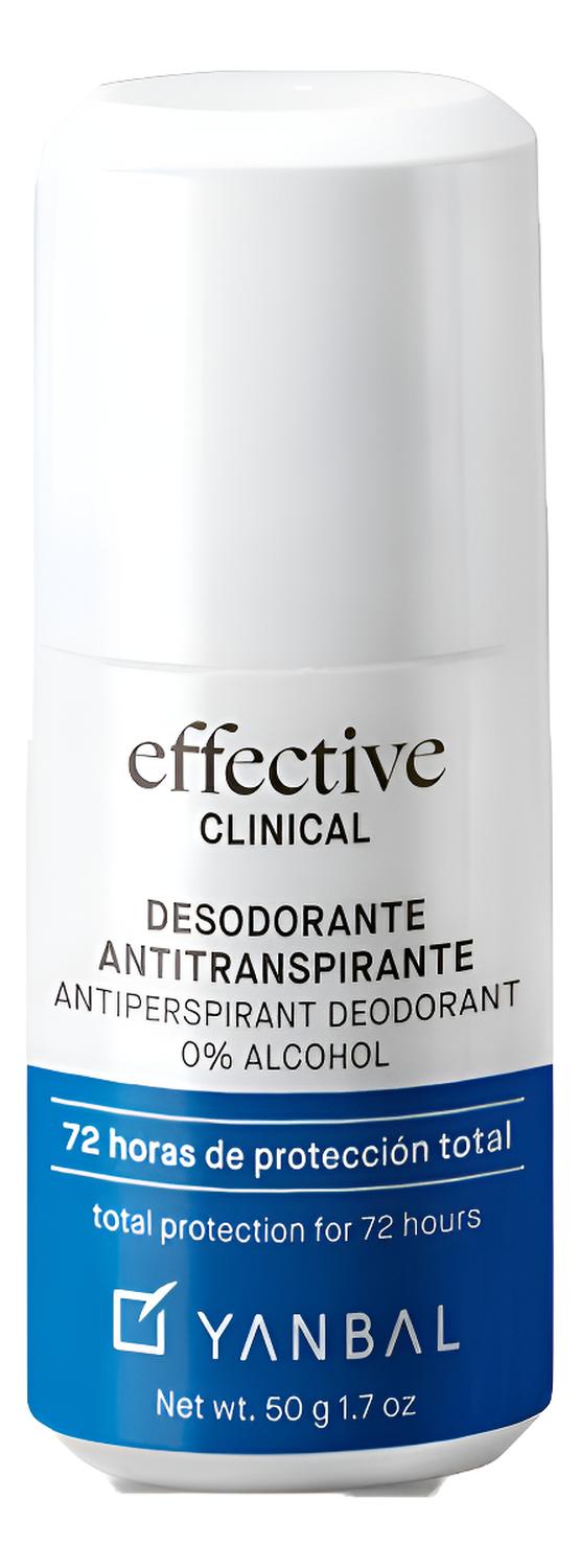 DESODORANTE ROLL ON CLINICAL EFFECTIVE YANBAL - 1