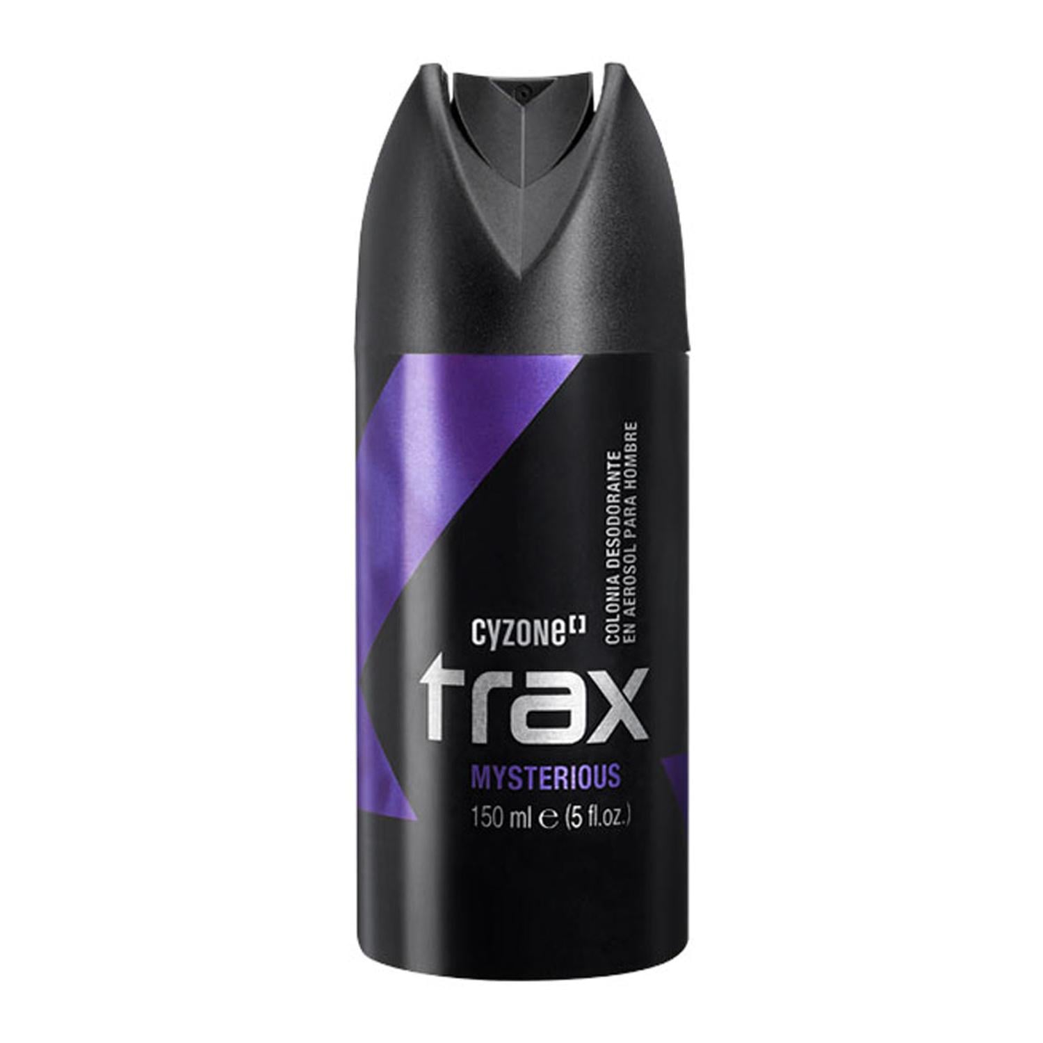 DESODORANTE SPRAY DE HOMBRE TRAX MYSTERIOUS 103G - 1