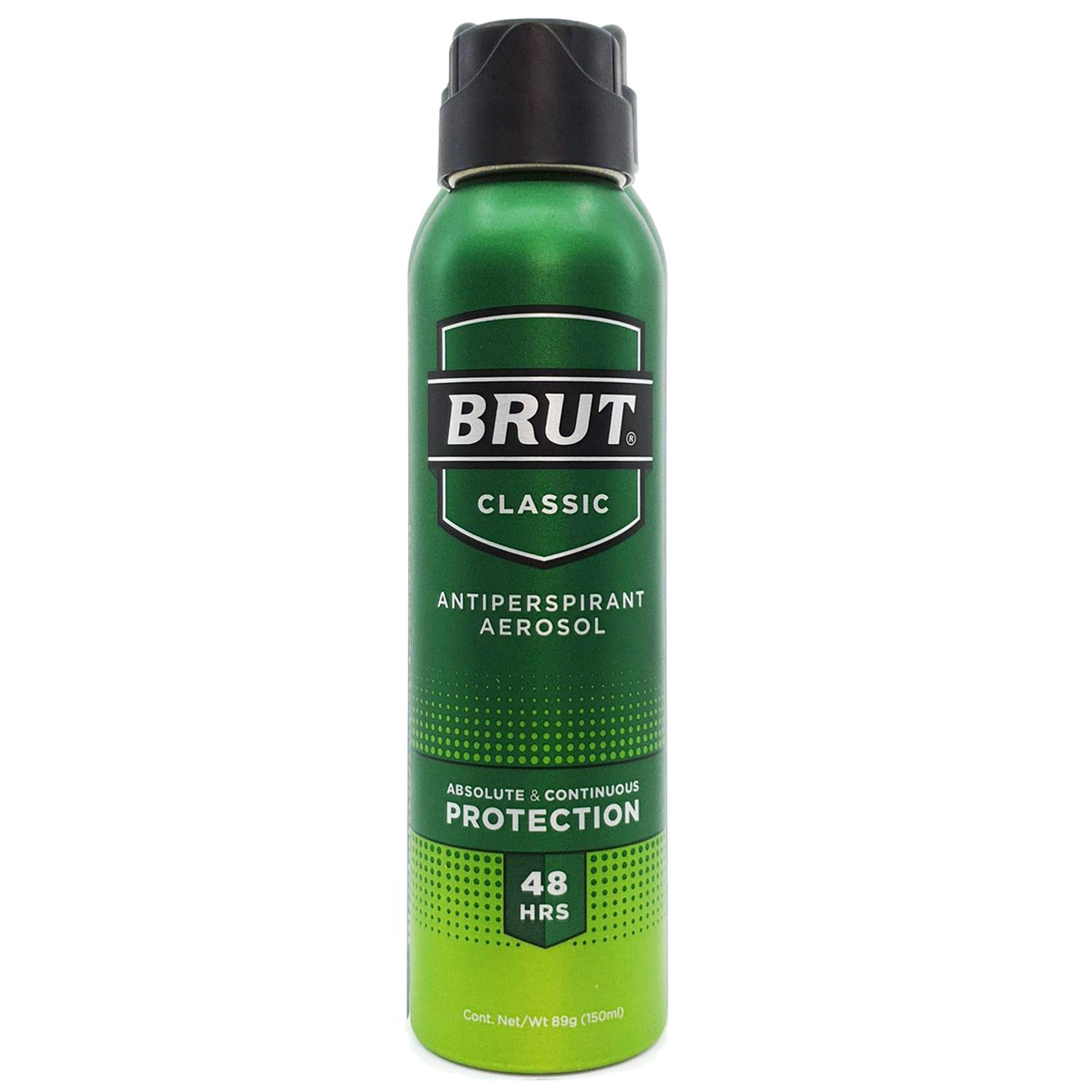 BRUT DESODORANTE AEROSOL EN SPRAY CLASSIC 150ML - 1