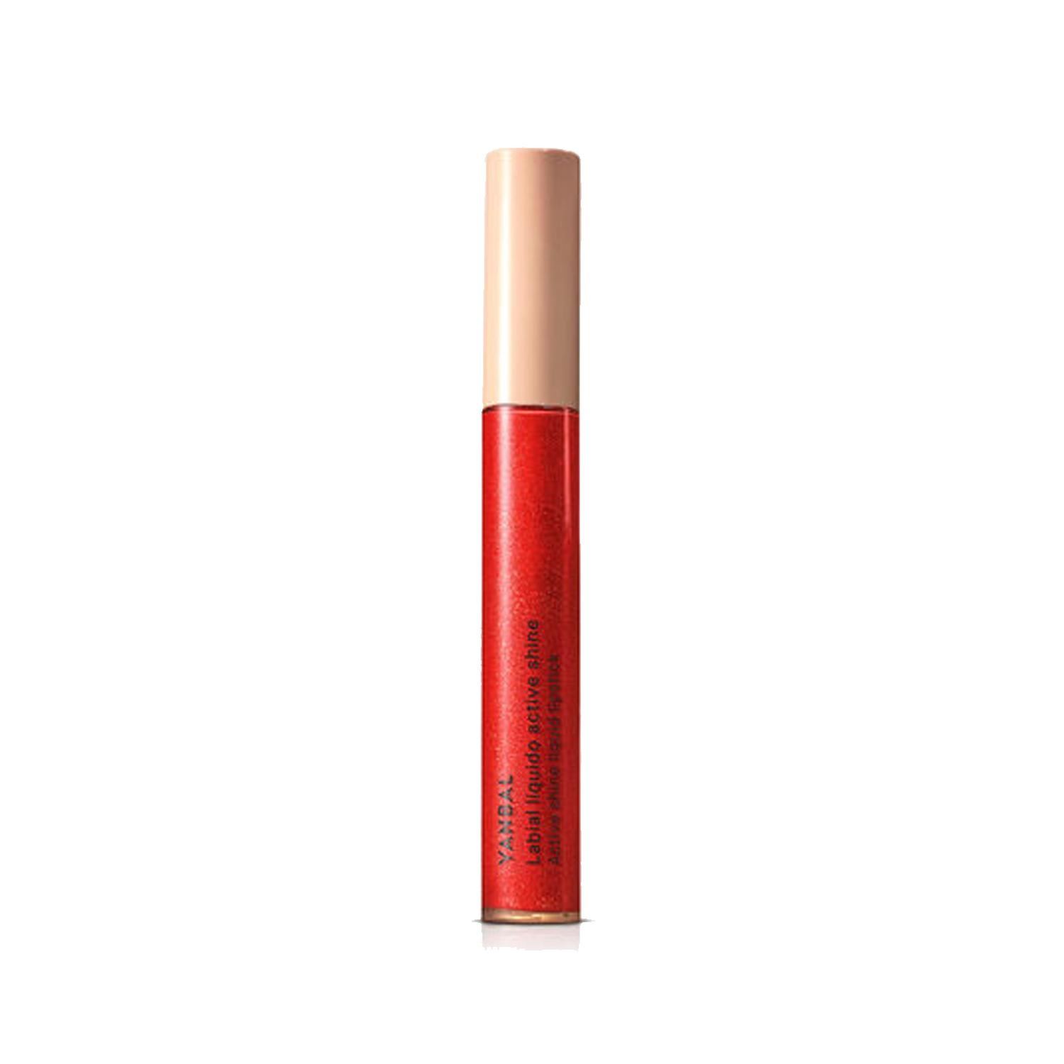 LABIAL LÍQUIDO ACTIVE SHINE DESTELLO ROJO - 1
