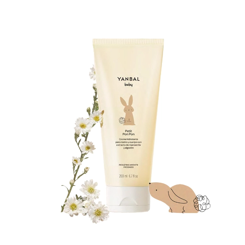 CREMA HIDRATANTE CUERPO Y ROSTRO YANBAL BABY - 1